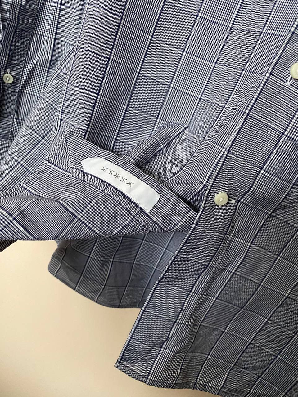 Ermenegildo Zegna × Z Zegna 🔥ERMENEGILDO ZEGNA plaid micro check dress shirt 39 15.5 Size US M / EU 48-50 / 2 - 5 Thumbnail