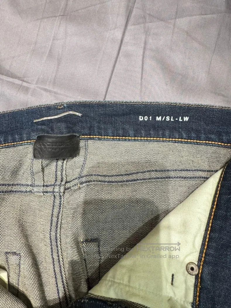 Saint Laurent Paris SLP Classic Denim Jeans Size 31. Size US 31 - 3 Thumbnail