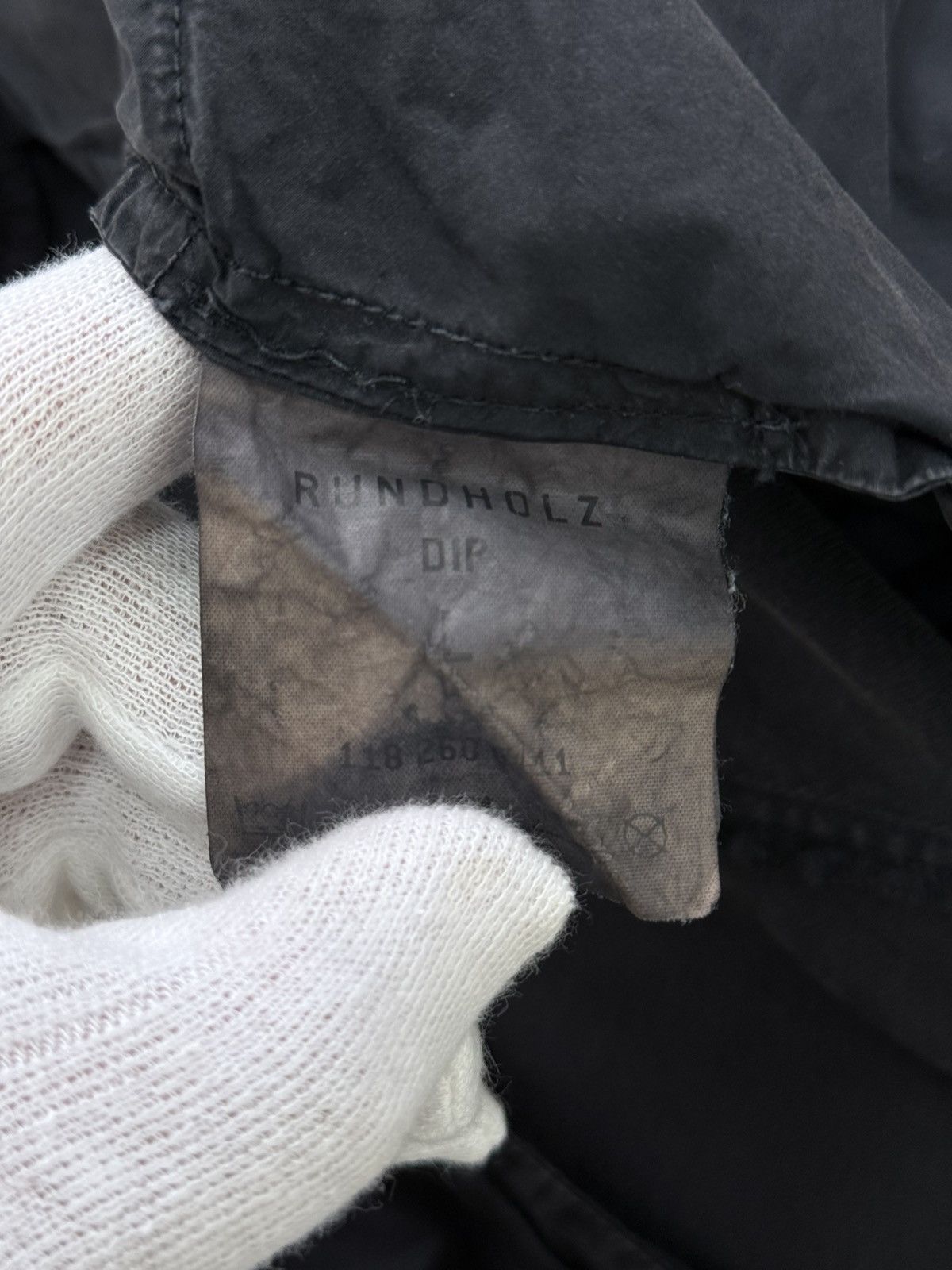 Rundholz Avant Garde Rundholz Rick Owens Style Drop Crotch Pants Size US 34 / EU 50 - 13 Thumbnail