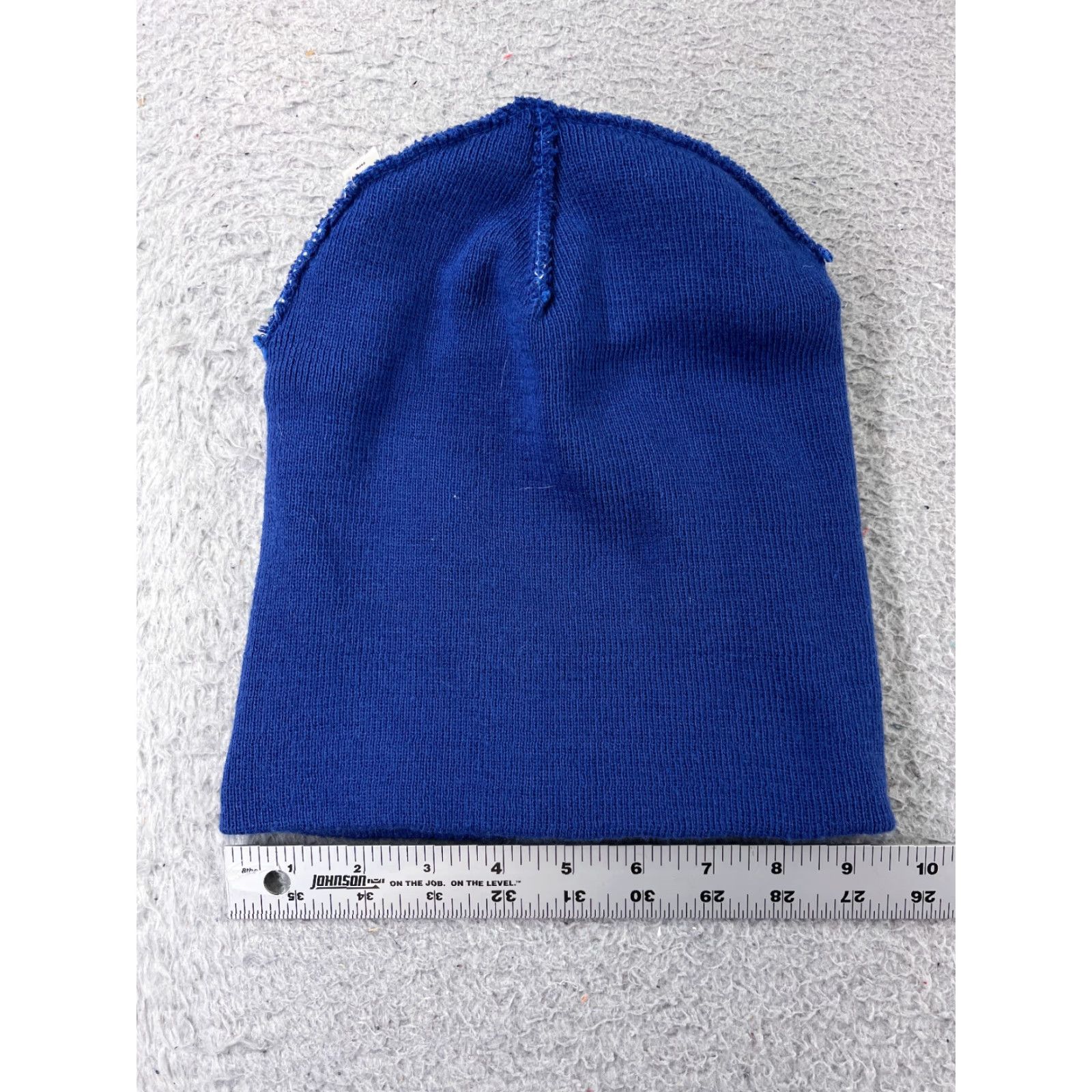 Joe Boxer Joe Boxer Beanie Hat Adults One Size Blue Knit Acrylic Polyester Ski Size 44L - 3 Thumbnail