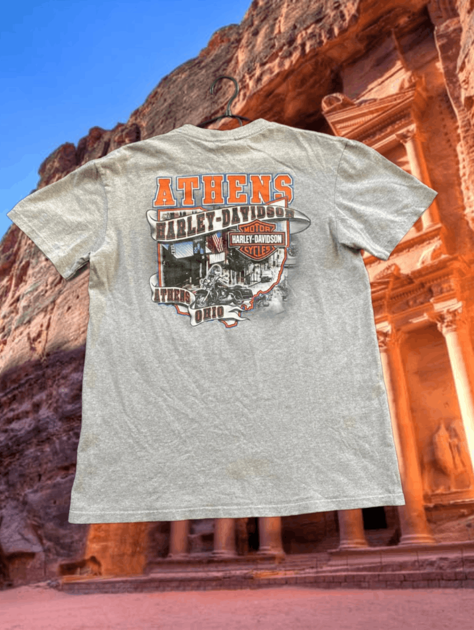 Harley Davidson × Vintage Y2K Harley Davidson T-Shirt Cotton Size US S / EU 44-46 / 1 - 1 Thumbnail