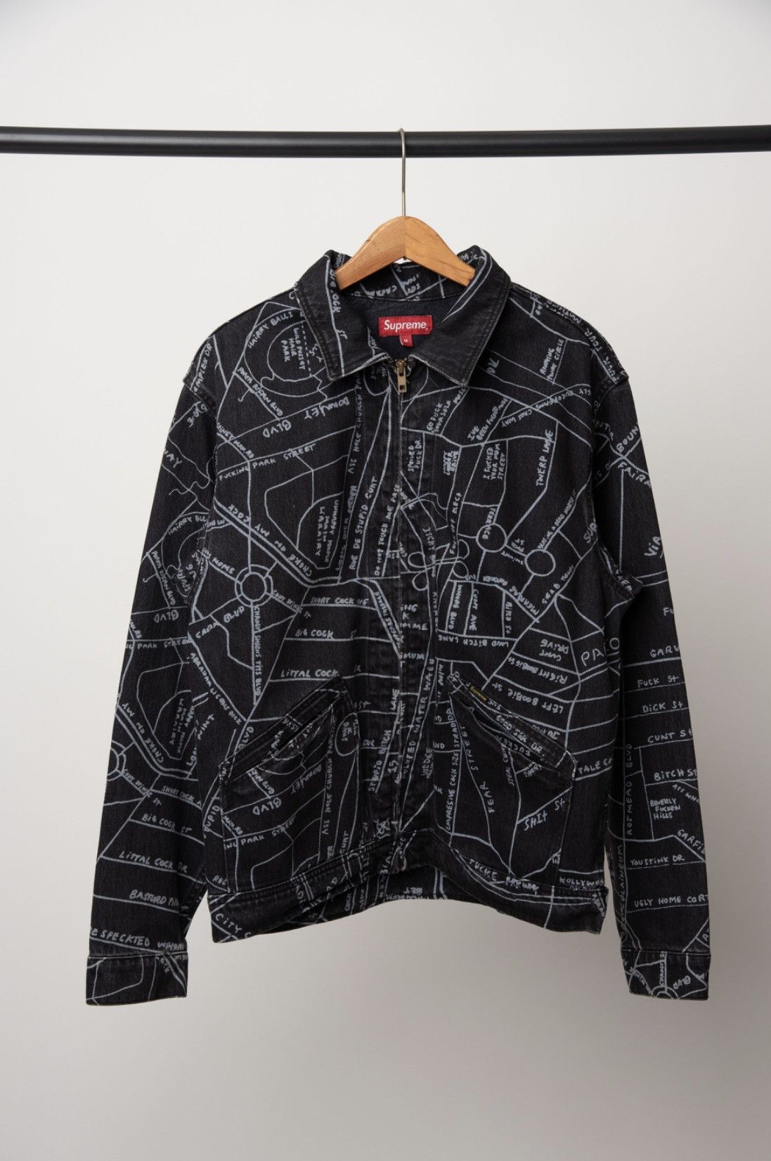 Supreme Supreme x Gonz “Map” Work Jacket Size US M / EU 48-50 / 2 - 1 Thumbnail