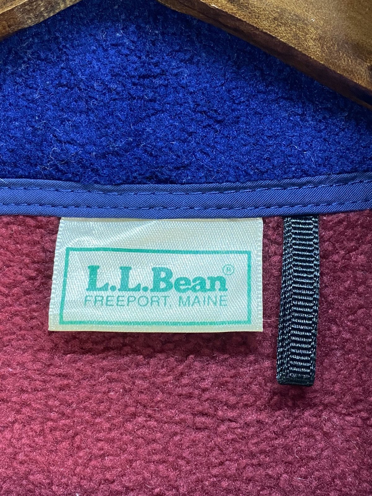 L.L. Bean Vintage LL.Bean Fleece Sweater Size M / US 6-8 / IT 42-44 - 4 Thumbnail