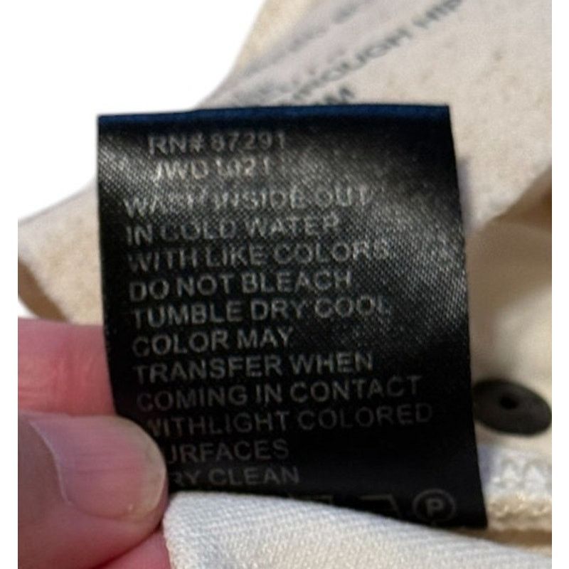 Johnny Was Johnny Was Jeans Women 28 Off White Cropped Boyfriend Size 28" / US 6 / IT 42 - 11 Thumbnail