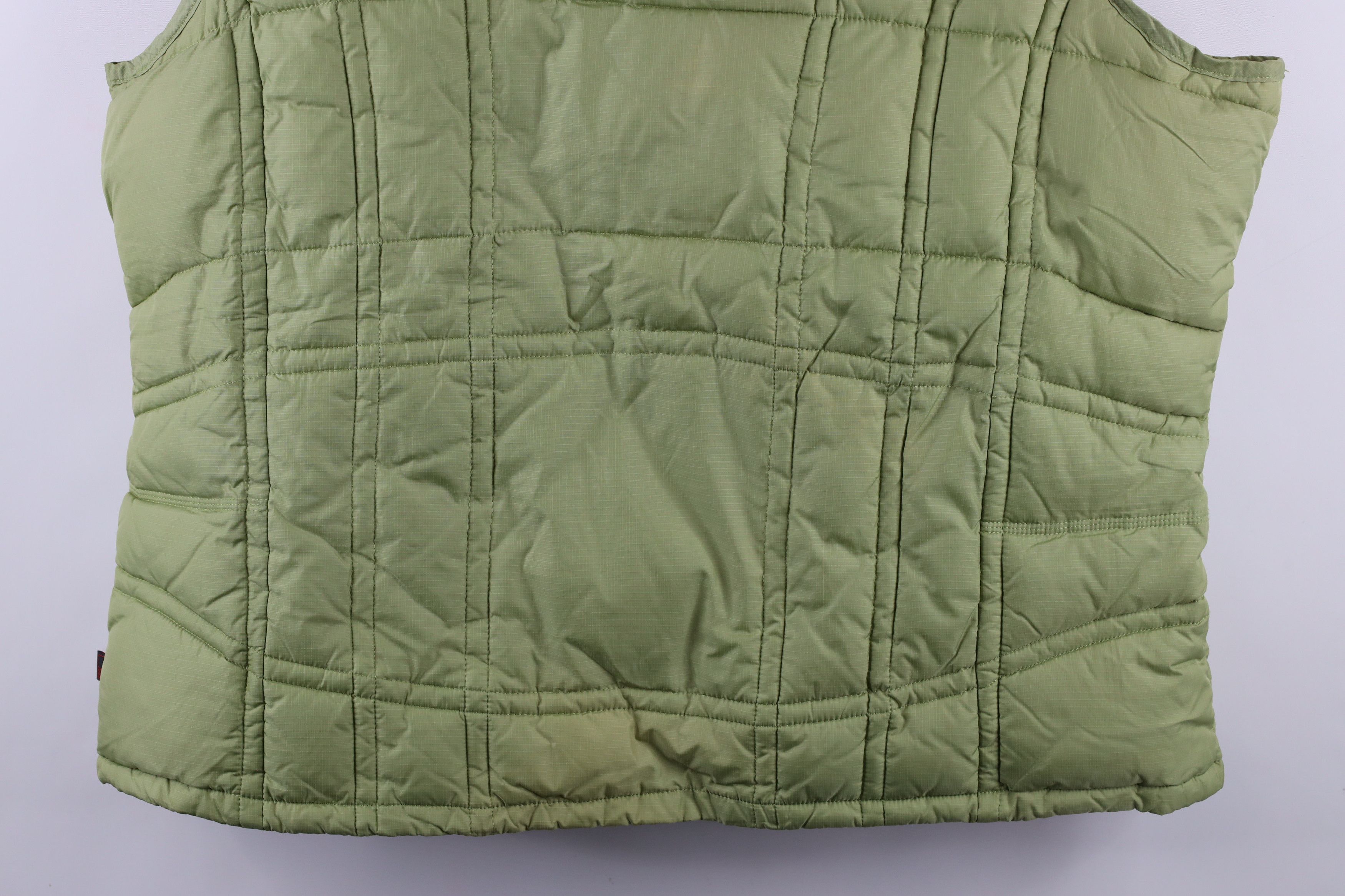 Vintage Vintage Woolrich Full Zip Insulated Puffer Vest Jacket Green Size XXL / US 16-18 / IT 52-54 - 15 Thumbnail
