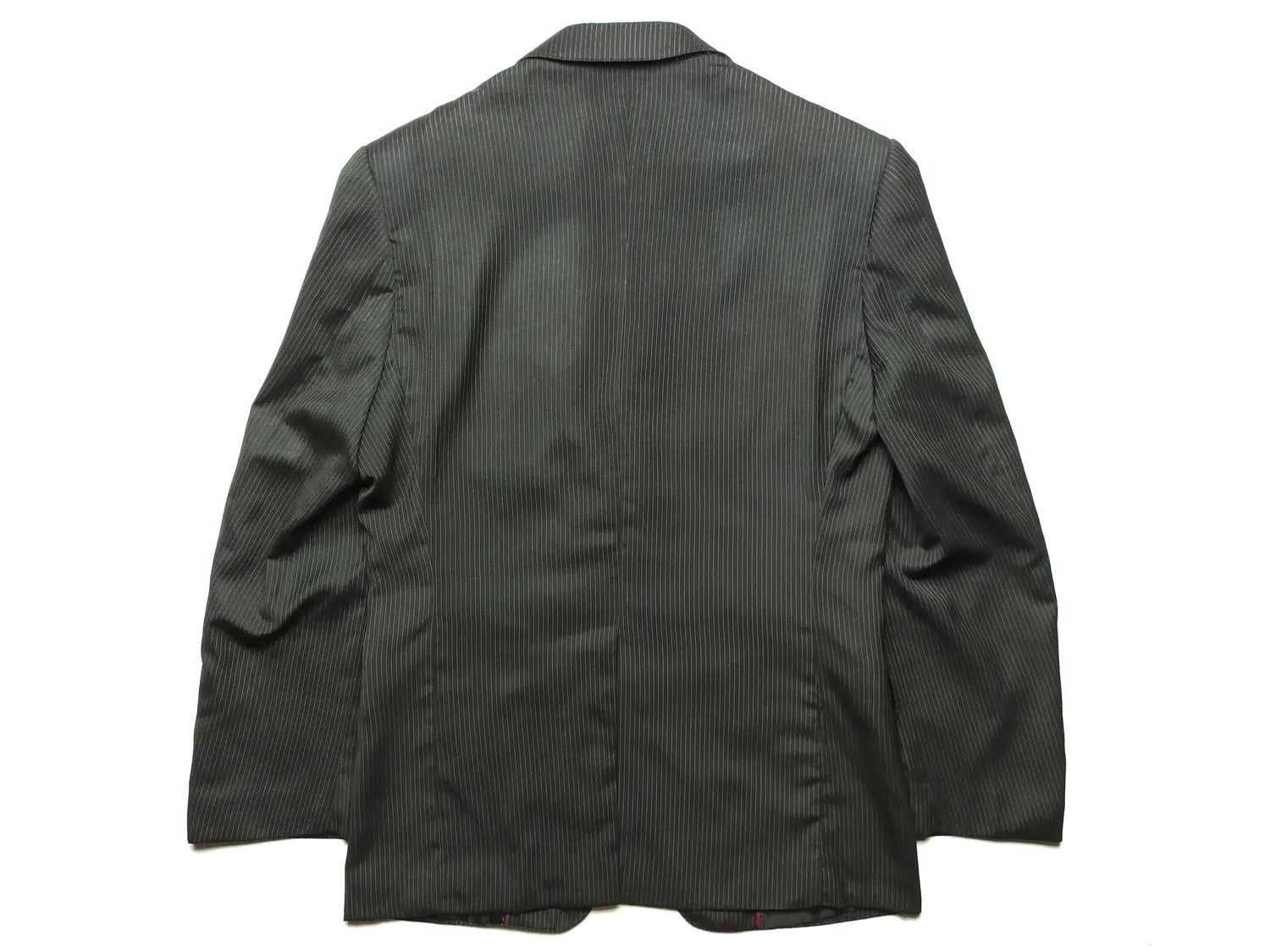 Armani × Giorgio Armani Armani Collezioni Striped classic Wool/Silk Blazer Size 50R - 7 Thumbnail