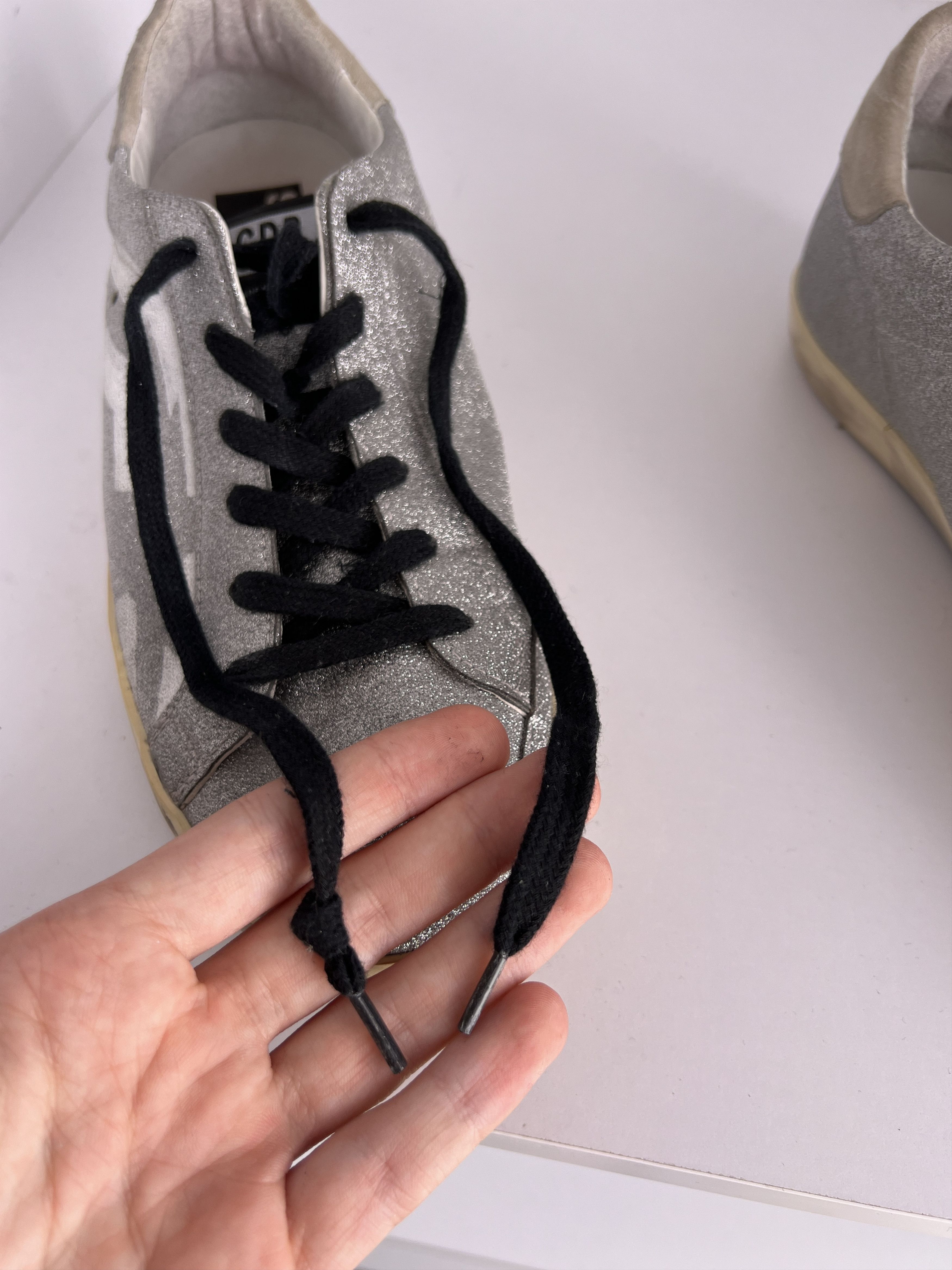 Golden Goose × Vintage Vintage GOLDEN GOOSE Superstar Sneakers Size US 7 / EU 40 - 13 Thumbnail