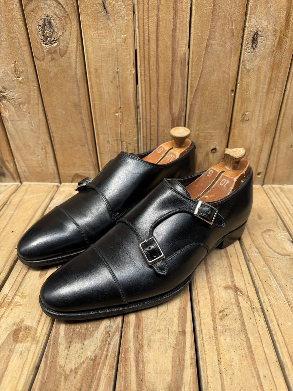 Alfred Sargent Alfred Sargent Ramsey Monk strap leather shoes USA 10 Size US 10 / EU 43 - 16 Thumbnail
