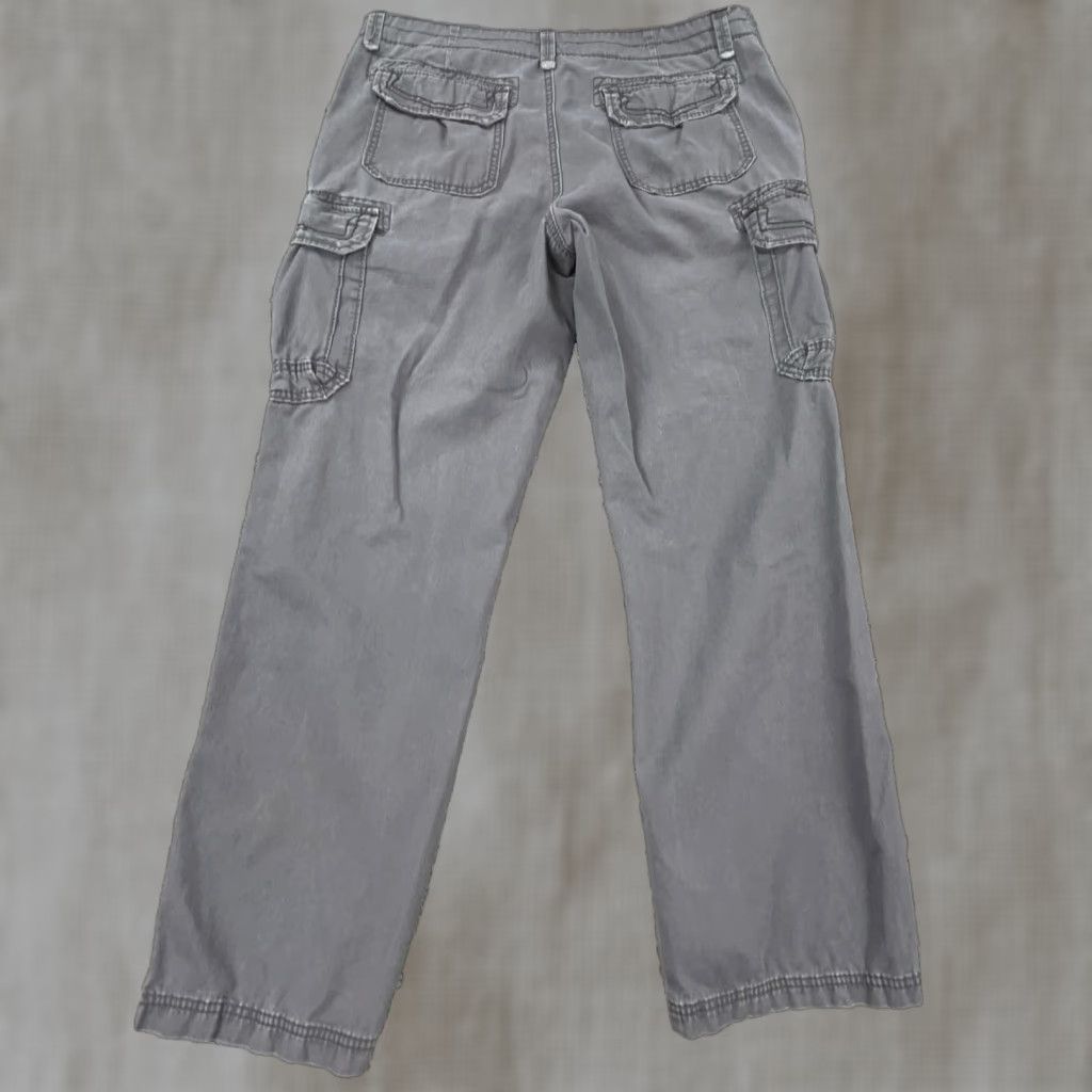 Vintage VINTAGE Union Bay Pants Cargo Men 36x32 Beige Cotton Canvas Baggy Straight 5-Pocket Y2K 2000s Mens Size US 36 / EU 52 - 1 Thumbnail