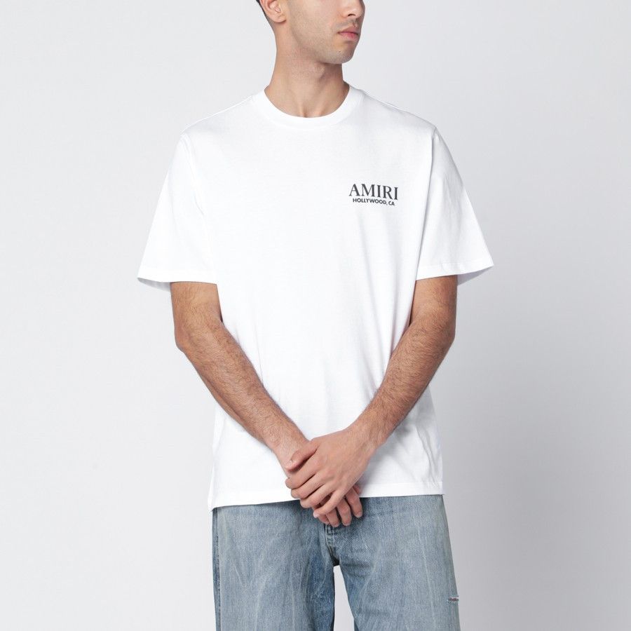 Amiri o1d2blof0226 Bones Stacked T-Shirt in White Size US S / EU 44-46 / 1 - 1 Thumbnail