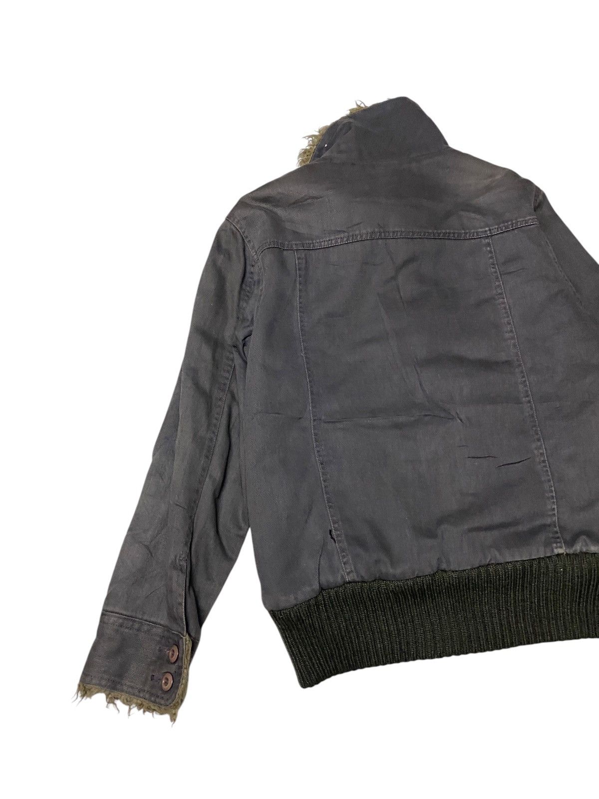 If Six Was Nine 2000's Ag Plus Fur Jacket Size US M / EU 48-50 / 2 - 9 Thumbnail