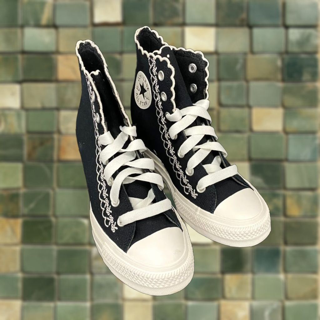 VINTAGE Converse Chuck Taylor All Star Wedge Platform High Top