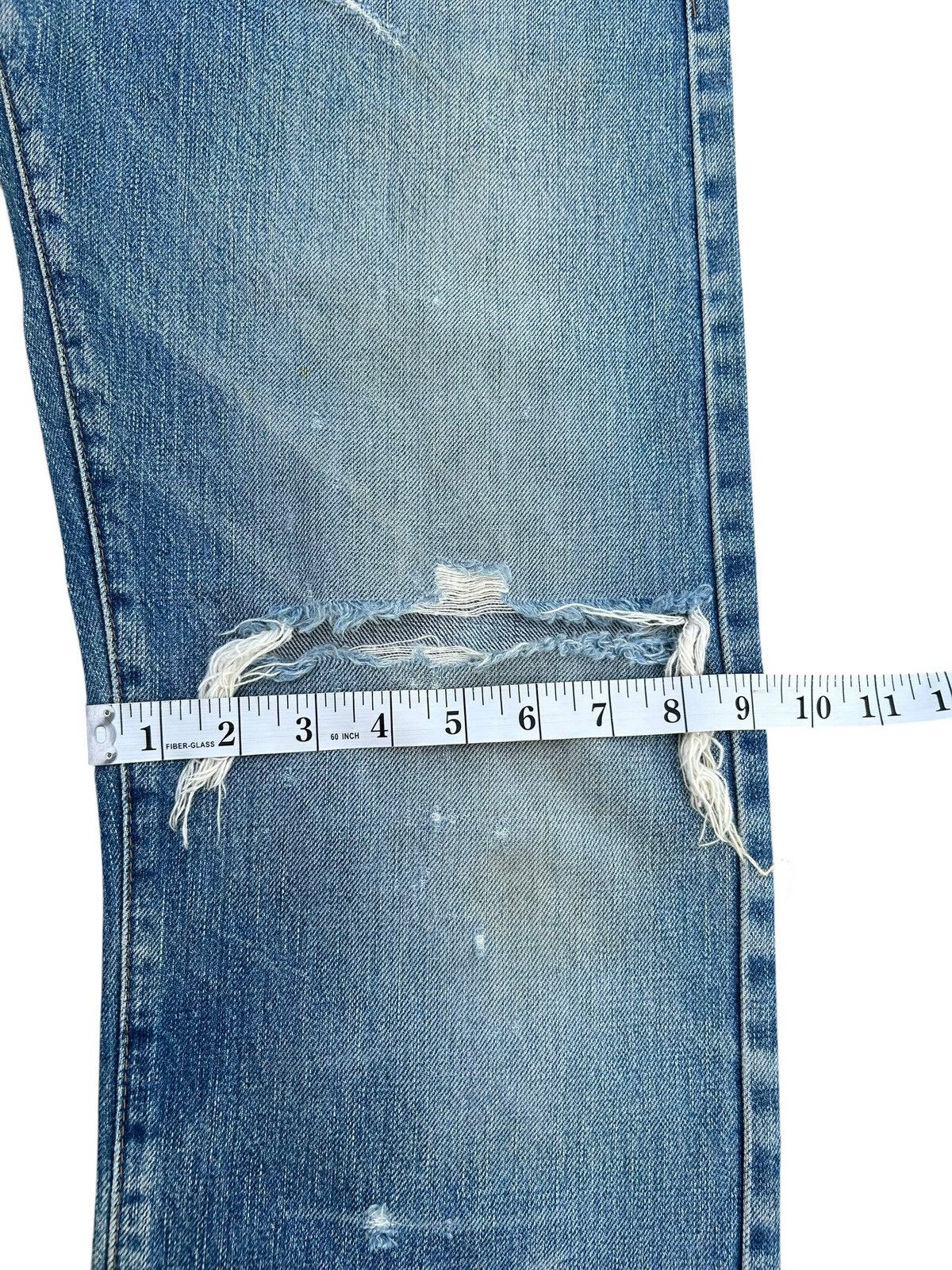 Kapital Vintage Levis Big E Selvedge Thrashed Denim Jeans Size US 29 - 17 Thumbnail
