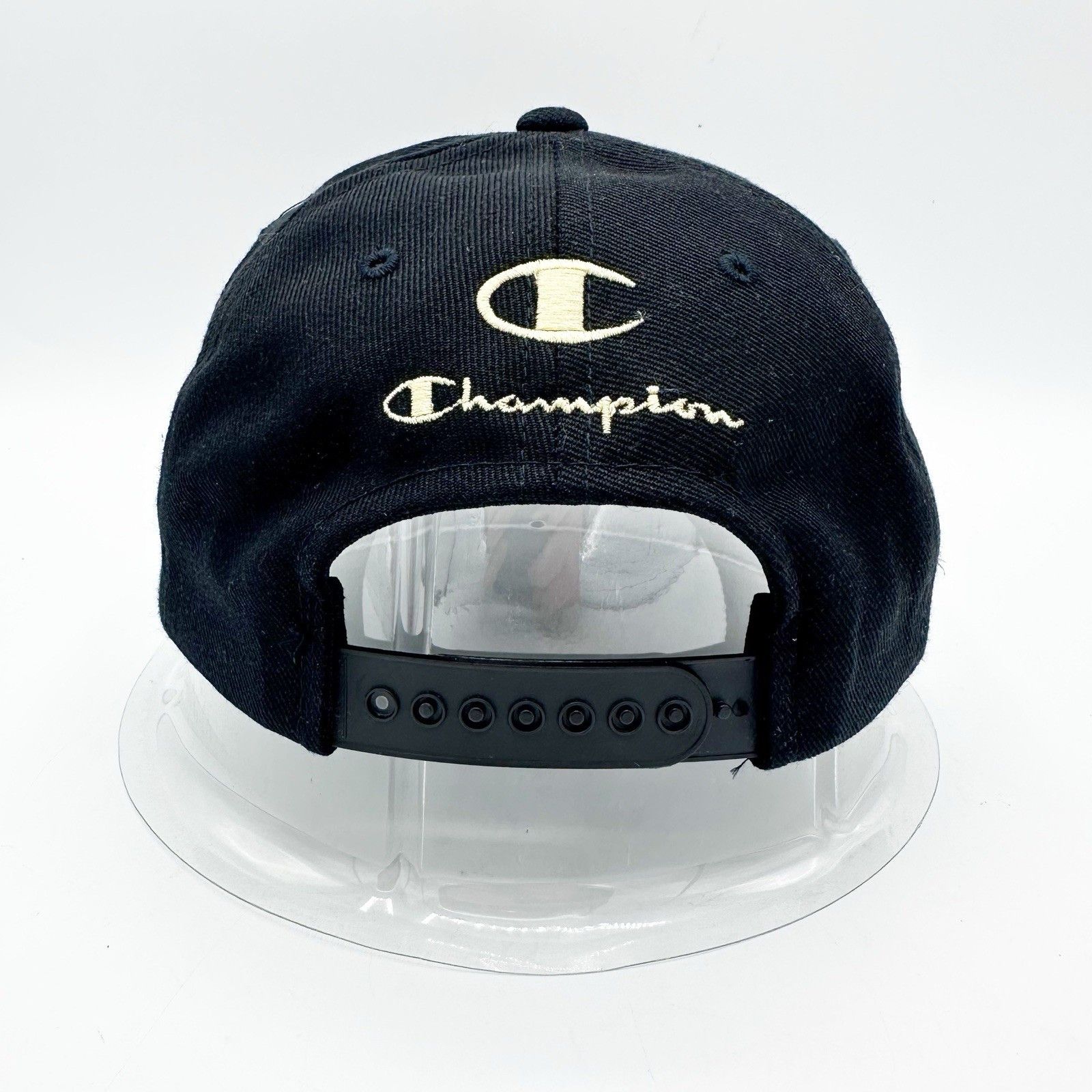 Champion × Vintage Rare Vintage 90s Purdue Boilermakers Champion Black Snapback Size ONE SIZE - 5 Thumbnail