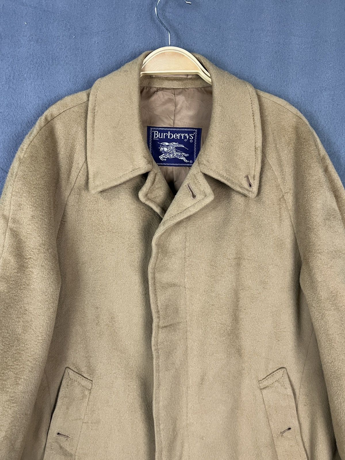 Burberry × Burberry Prorsum VINTAGE BURBERRY NEW WOOL 100% LONG COAT Size US M / EU 48-50 / 2 - 4 Thumbnail