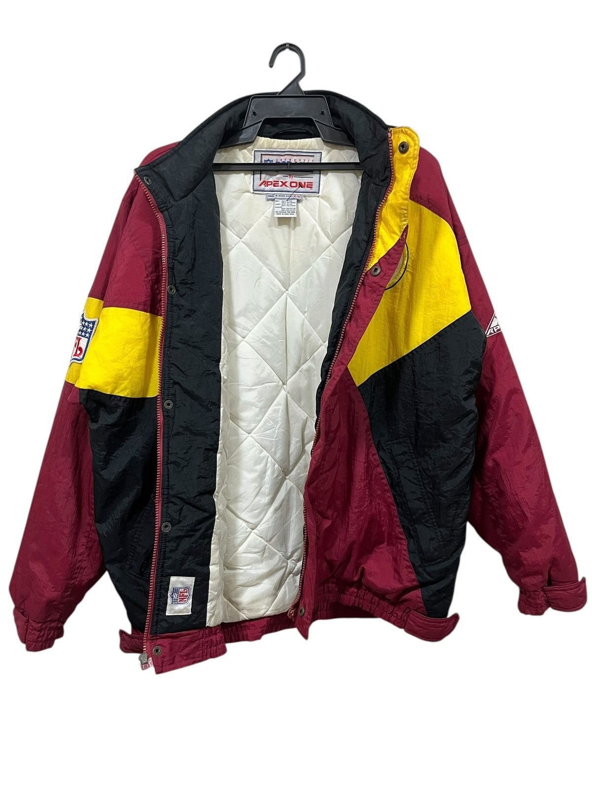 NFL 🔥Vtg 90s Washington Redskin NFL Jacket by Apex One Pro Line Size US M / EU 48-50 / 2 - 3 Thumbnail