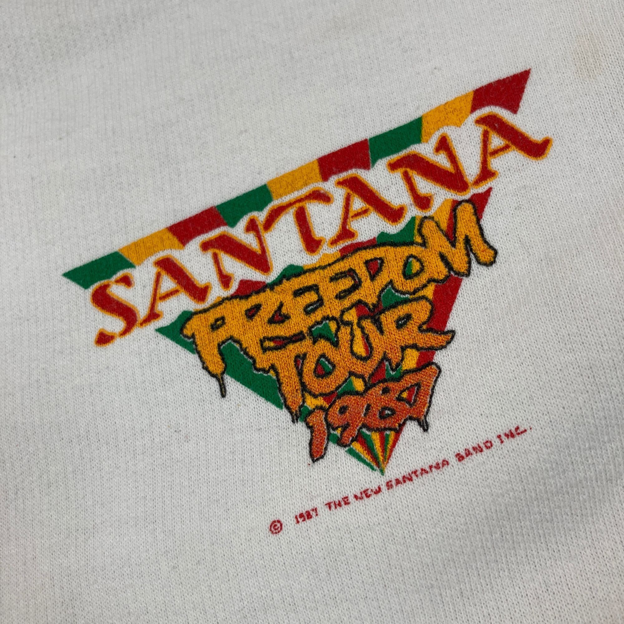 Other 1987 SANTANA, Freedom Tour, Original Concert Merch Sweater Size US XL / EU 56 / 4 - 4 Thumbnail