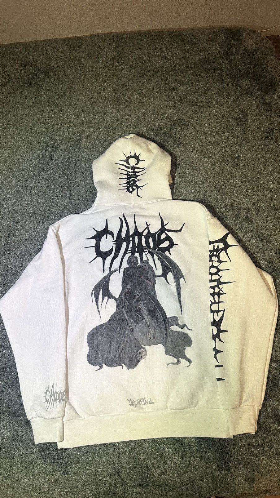 Deadly Doll DEADLY DOLL X KEN CARSON ZIP UP HOODIE EXCLUSIVE TO COMPLEX Size US L / EU 52-54 / 3 - 1 Thumbnail