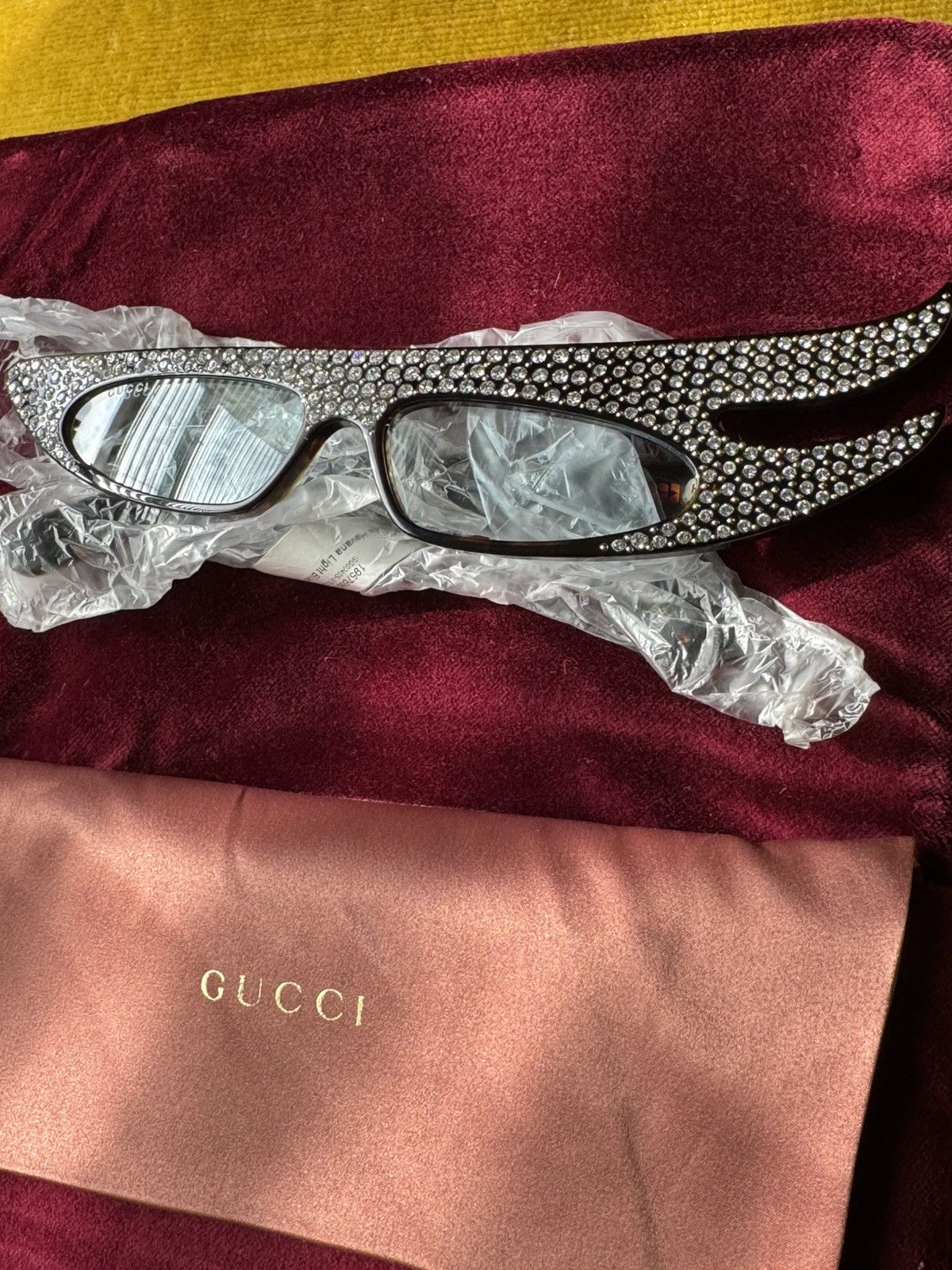 Gucci Gucci Hollywood Sunglasses Size ONE SIZE - 2 Thumbnail