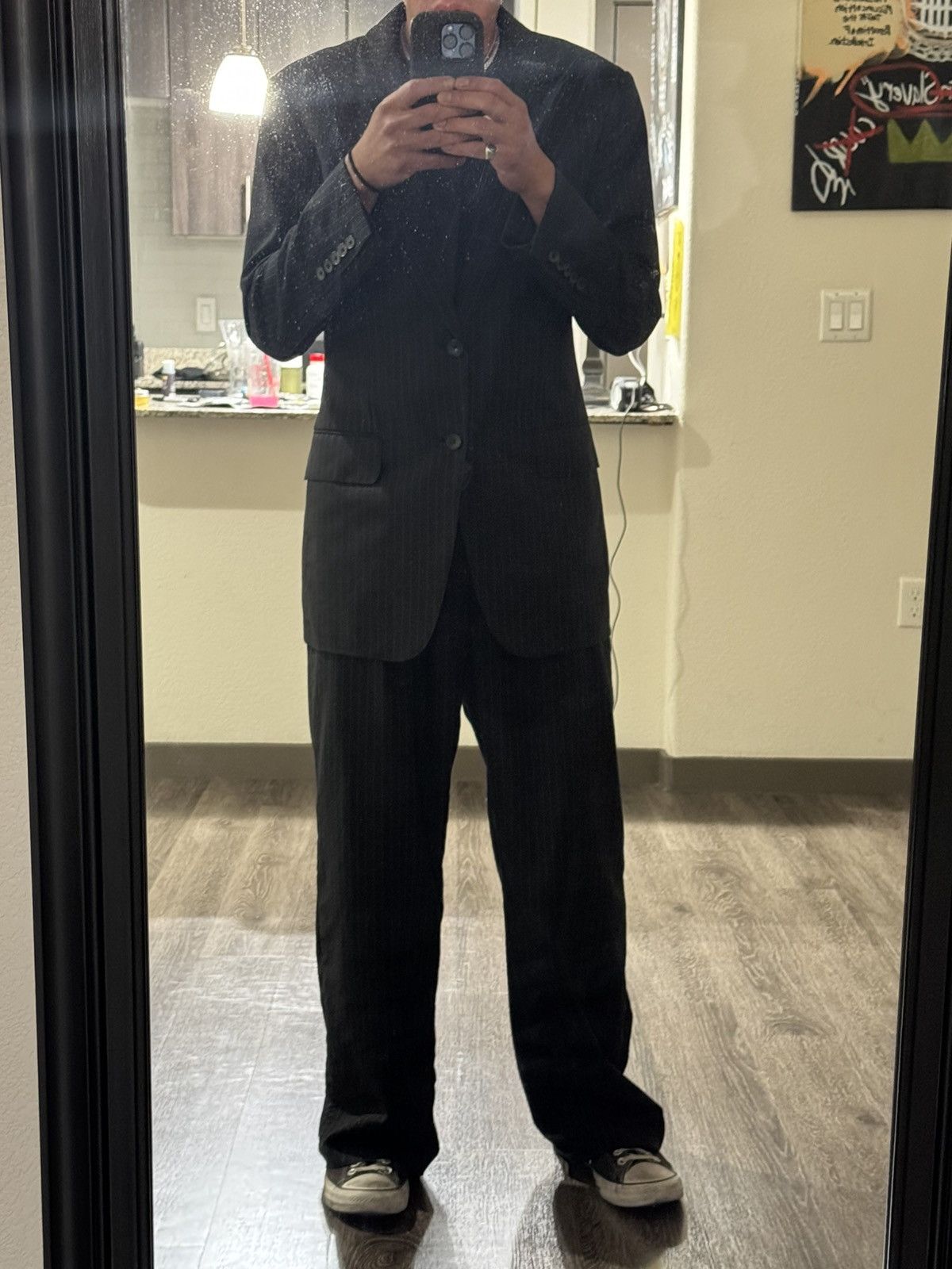 Gucci Tom Ford Era Gucci pinstripe flare suit Size 46R - 9 Thumbnail