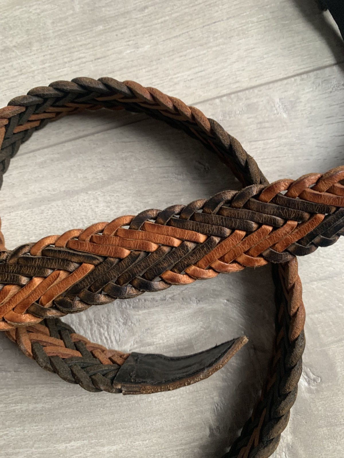 Vintage Handcrafted belt made in Morocco Size ONE SIZE - 6 Thumbnail