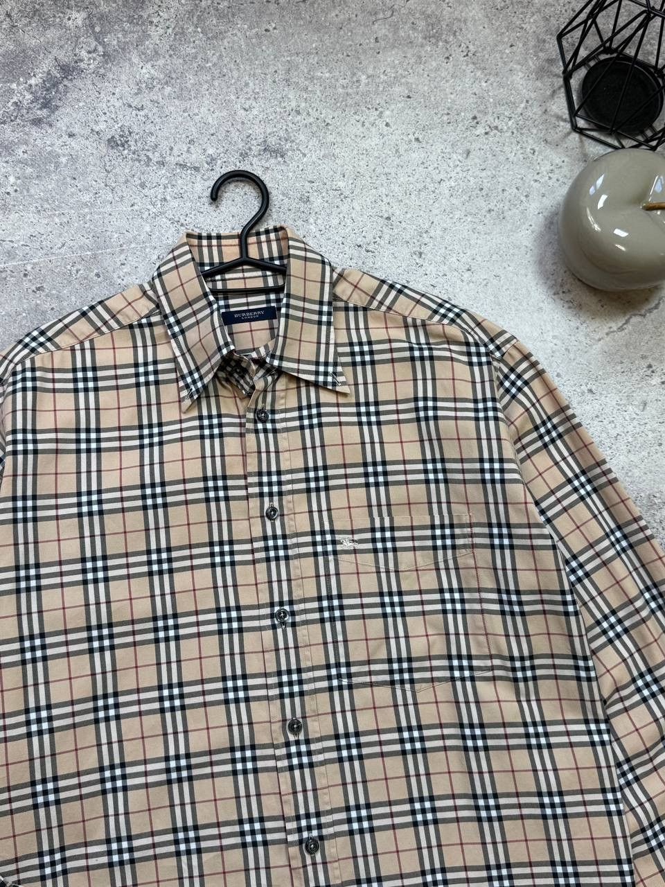 Burberry Burberry Shirt Beige Size US M / EU 48-50 / 2 - 1 Thumbnail