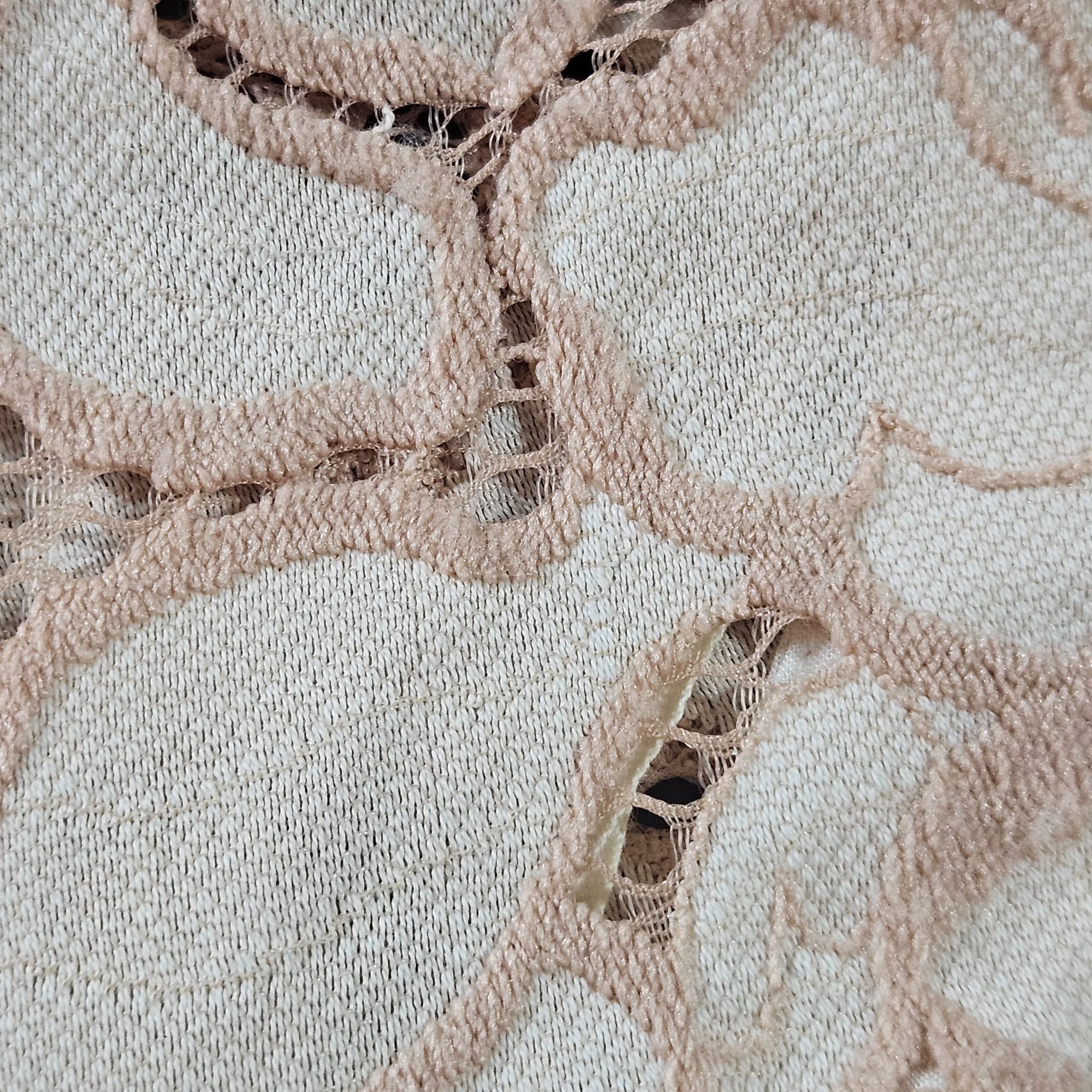 Free People Free People Lace Mini Dress Beige XS Feminine Romantic Boho Size XS / US 0-2 / IT 36-38 - 11 Thumbnail