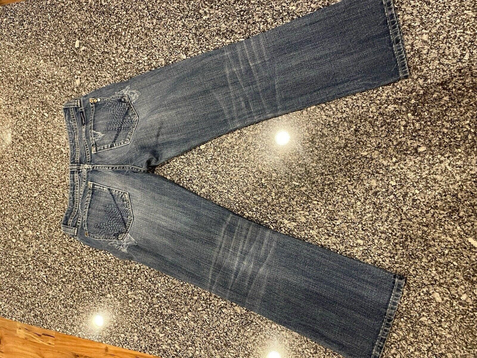 Designer Miss Me Style JP4408 Blue Jeans Pants Sz 28 (A4) Size 28" / US 6 / IT 42 - 5 Thumbnail