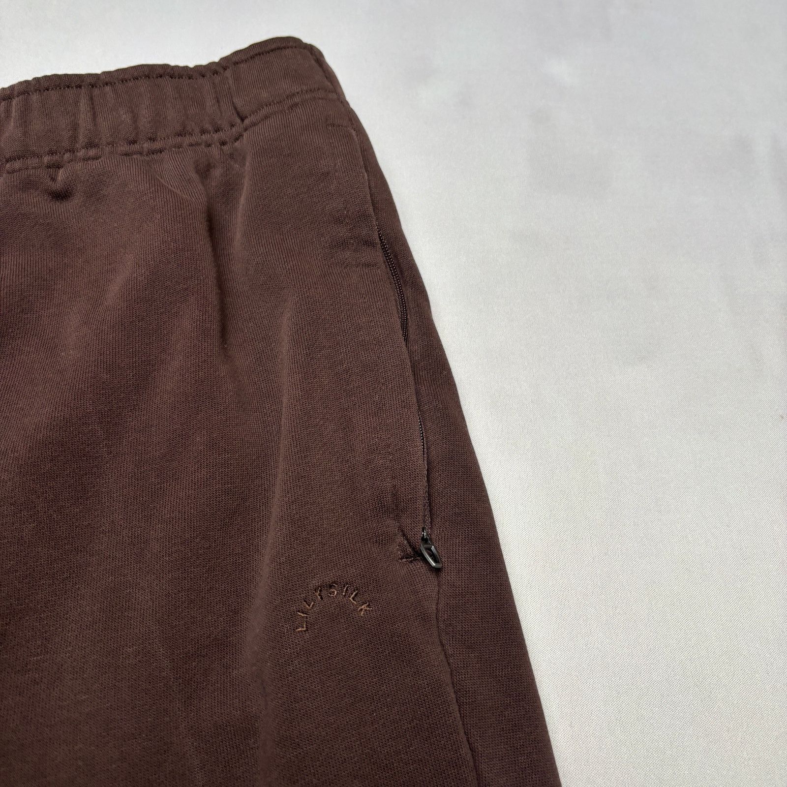 Other Lilysilk Cotton Silk Shorts Men's Large Zip Pocket Brown Size US 32 / EU 48 - 2 Thumbnail