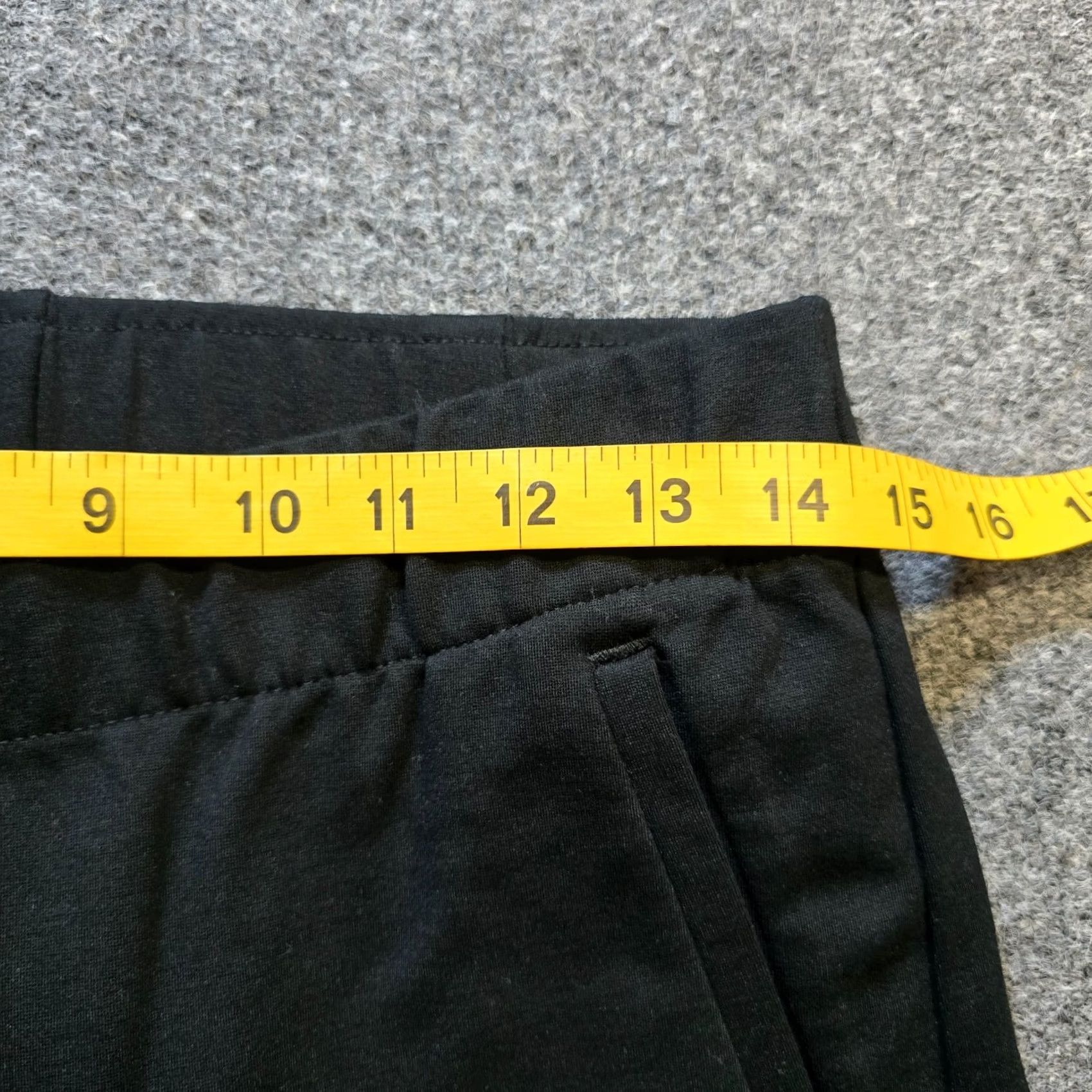 J. Jill J Jill Pants Womens Small Petite Black Ponte Slim Leg Stretch Pull On Tapered Leg Size 28" / US 6 / IT 42 - 5 Thumbnail