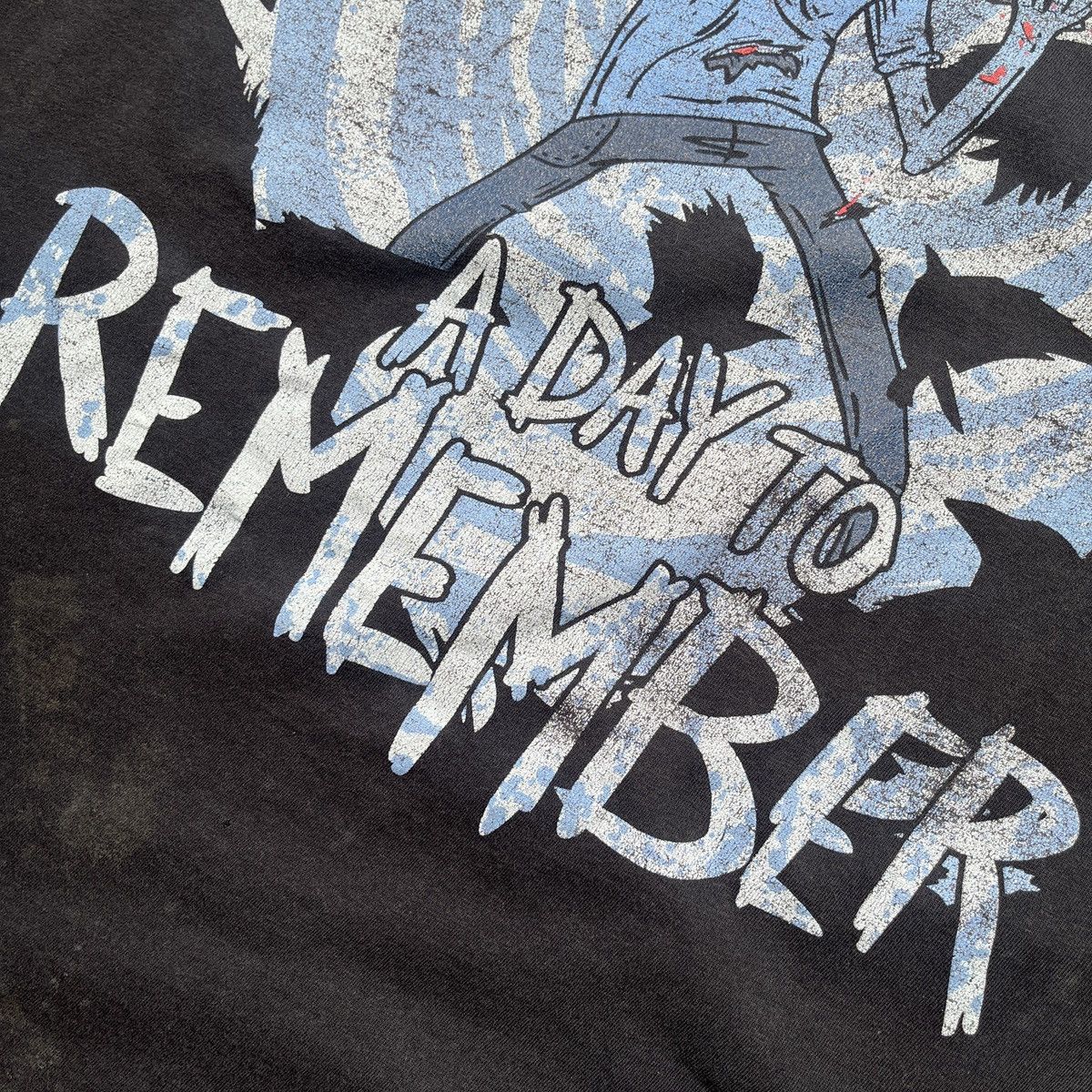 Band Tees VINTAGE Y2K A DAY TO REMEMBER ROCK BAND TSHIRT Size US XL / EU 56 / 4 - 12 Thumbnail
