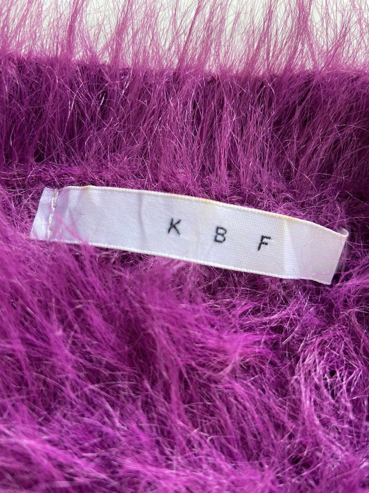 Japanese Brand JAPANESE KBF MOHAIR KNIT LONG SLEEVE Size US S / EU 44-46 / 1 - 6 Thumbnail