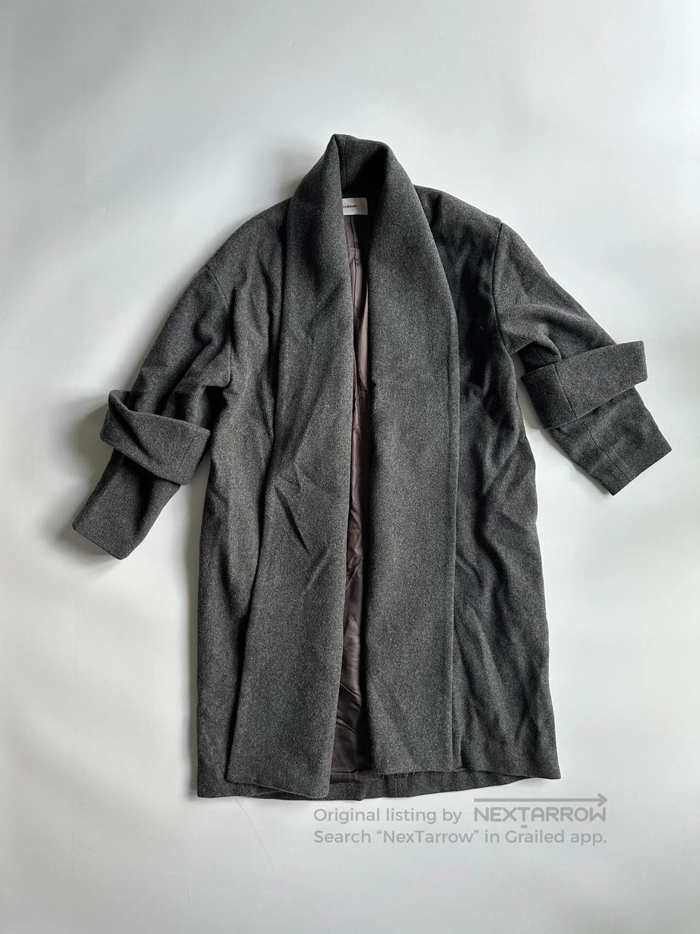 Hussein Chalayan Oversized Wool Coat by Hussein Chalayan. Size S / US 4 / IT 40 - 3 Thumbnail