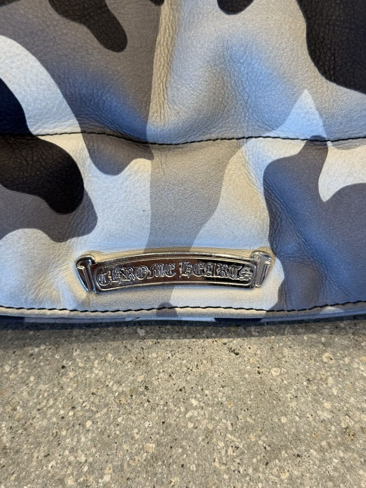 Chrome Hearts Chrome Hearts Snow Camo Leather Puffer Jacket Size US XXL / EU 58 / 5 - 22 Thumbnail