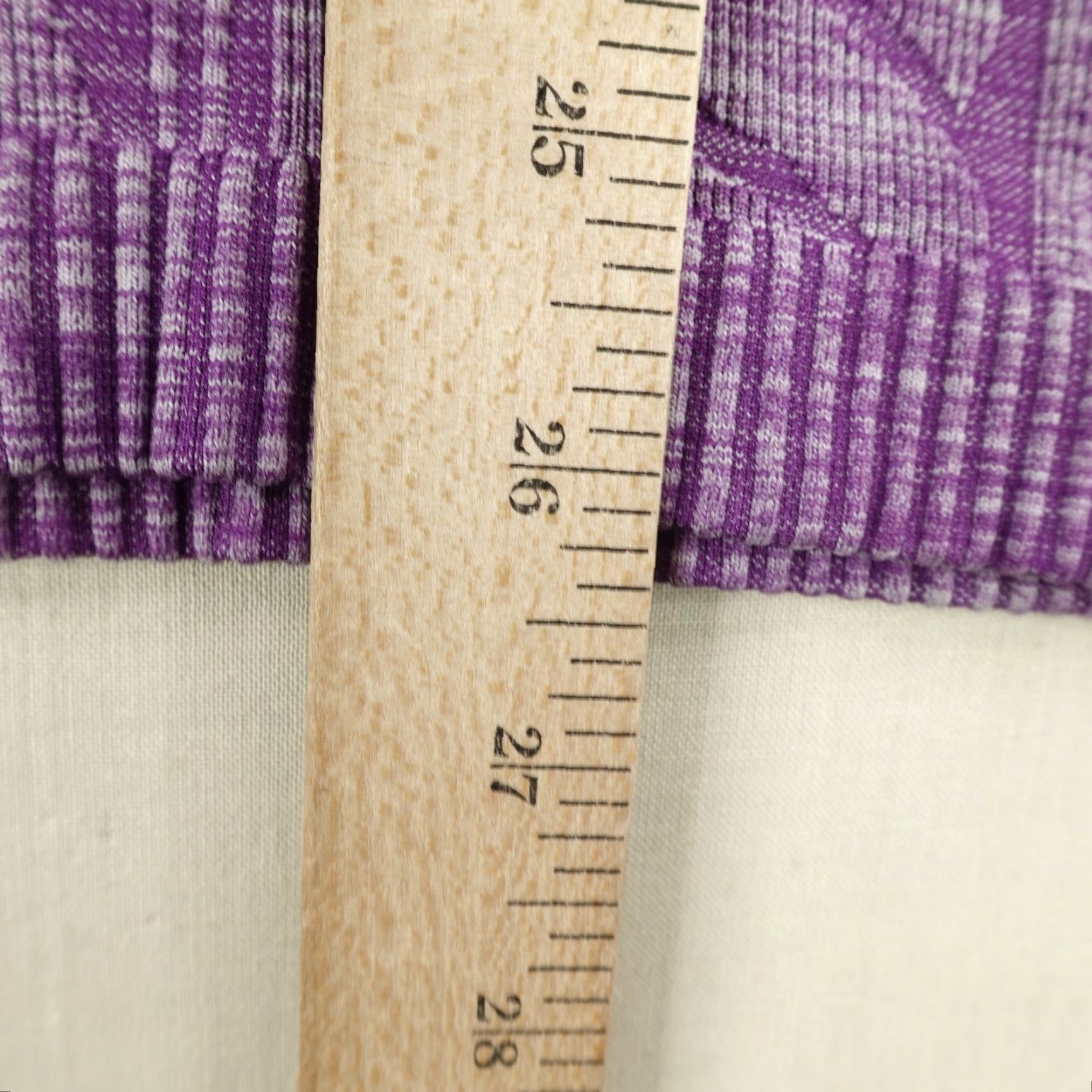 Lululemon Lululemon Shirt Womens 6 Ultra Violet Purple Rest Less Seamless Athletic Top Crew Neck Raglan Sleeve Size M / US 6-8 / IT 42-44 - 7 Thumbnail