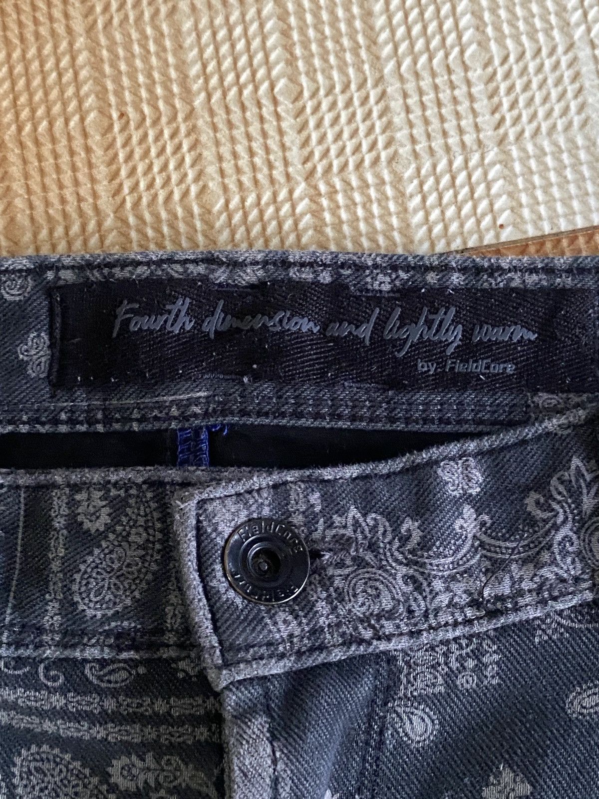 Japanese Brand field core bandana design slim fit Size US 33 - 11 Thumbnail
