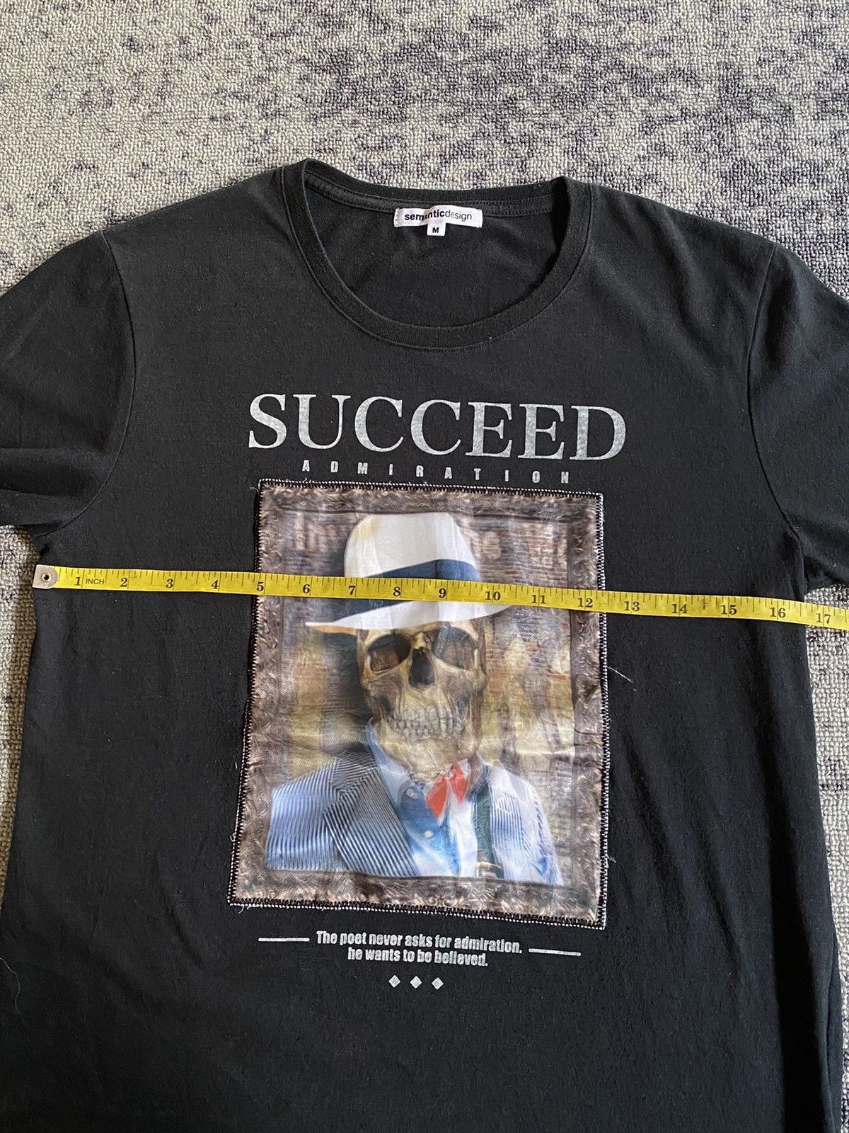 If Six Was Nine × Japanese Brand × semanticdesign Y2k Semanticdesign skull 3D ifsixwasnine longsleeve Size US M / EU 48-50 / 2 - 7 Thumbnail