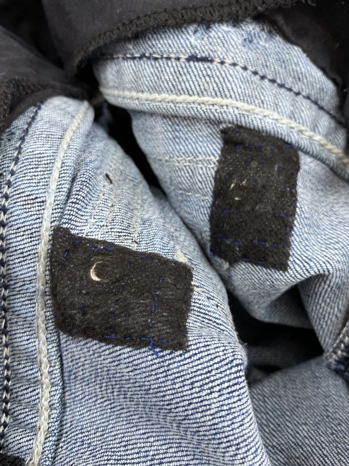 Miss Me Y2K Vintage Miss Me Distressed Studded Bermuda Denim Shorts Size 29" - 11 Thumbnail