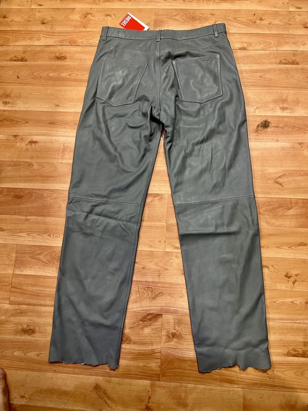 Diesel Diesel leather trouser size 34 Size US 34 / EU 50 - 2 Thumbnail