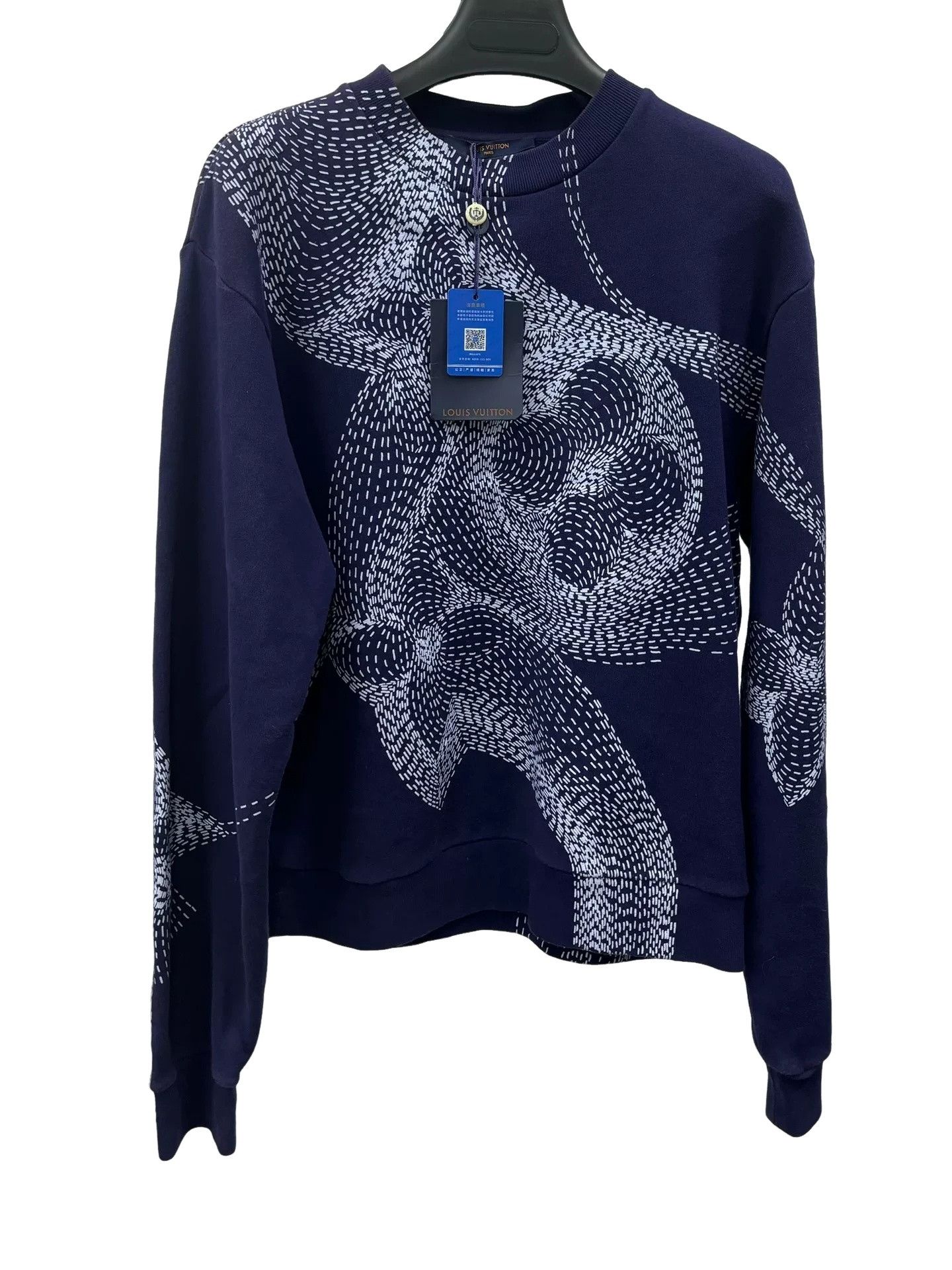 Louis Vuitton Louis Vuitton Sketch Pattern Sweatshirt Size S Size US S / EU 44-46 / 1 - 1 Thumbnail