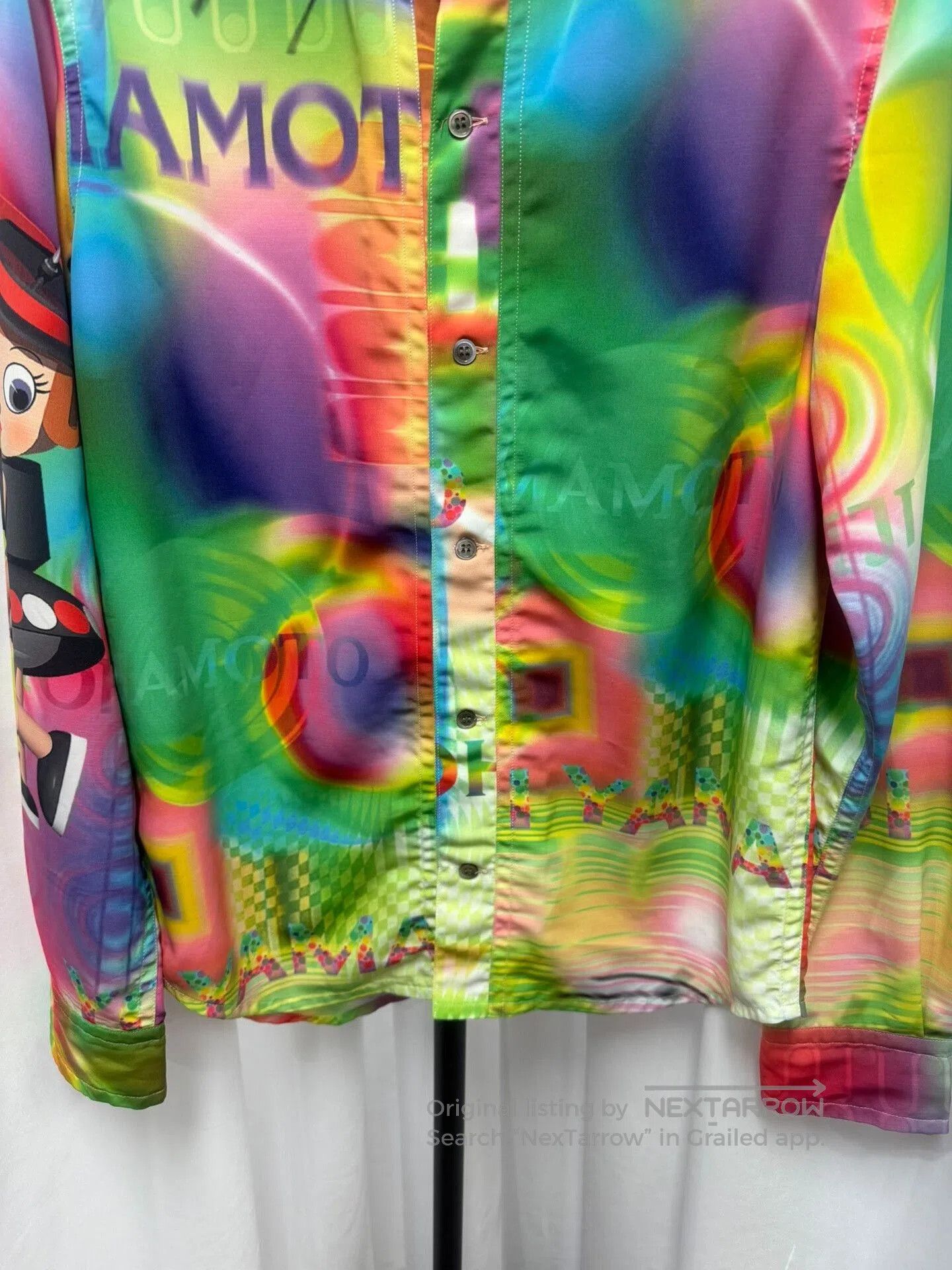 Yohji Yamamoto yohji yamamoto pour homme psychedelic shirt. Size US M / EU 48-50 / 2 - 6 Thumbnail