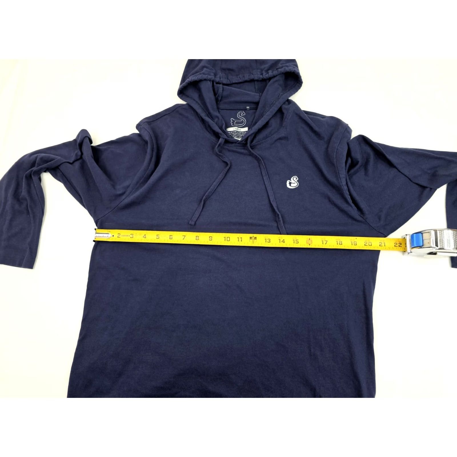 Vintage Swannies Bogey Train Golf Hoodie Pullover Men L Navy Blue Lightweight Graphic Slim/Regular Fit Commodities Size US L / EU 52-54 / 3 - 5 Thumbnail