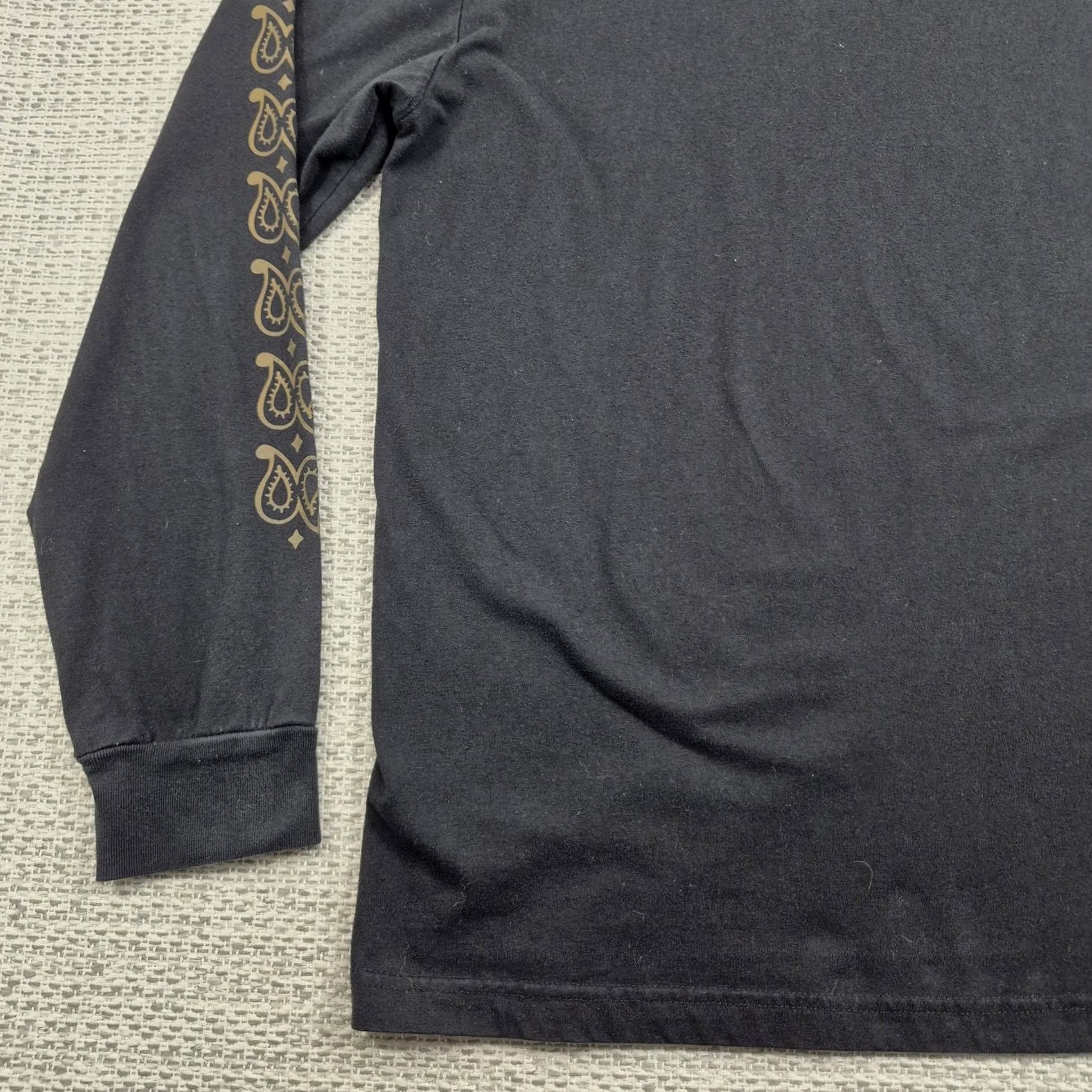 Crooks & Castles Crooks & Castles Gourmet Shirt Mens Large Black Octopus Graphic Long Sleeve Tee Size US L / EU 52-54 / 3 - 5 Thumbnail