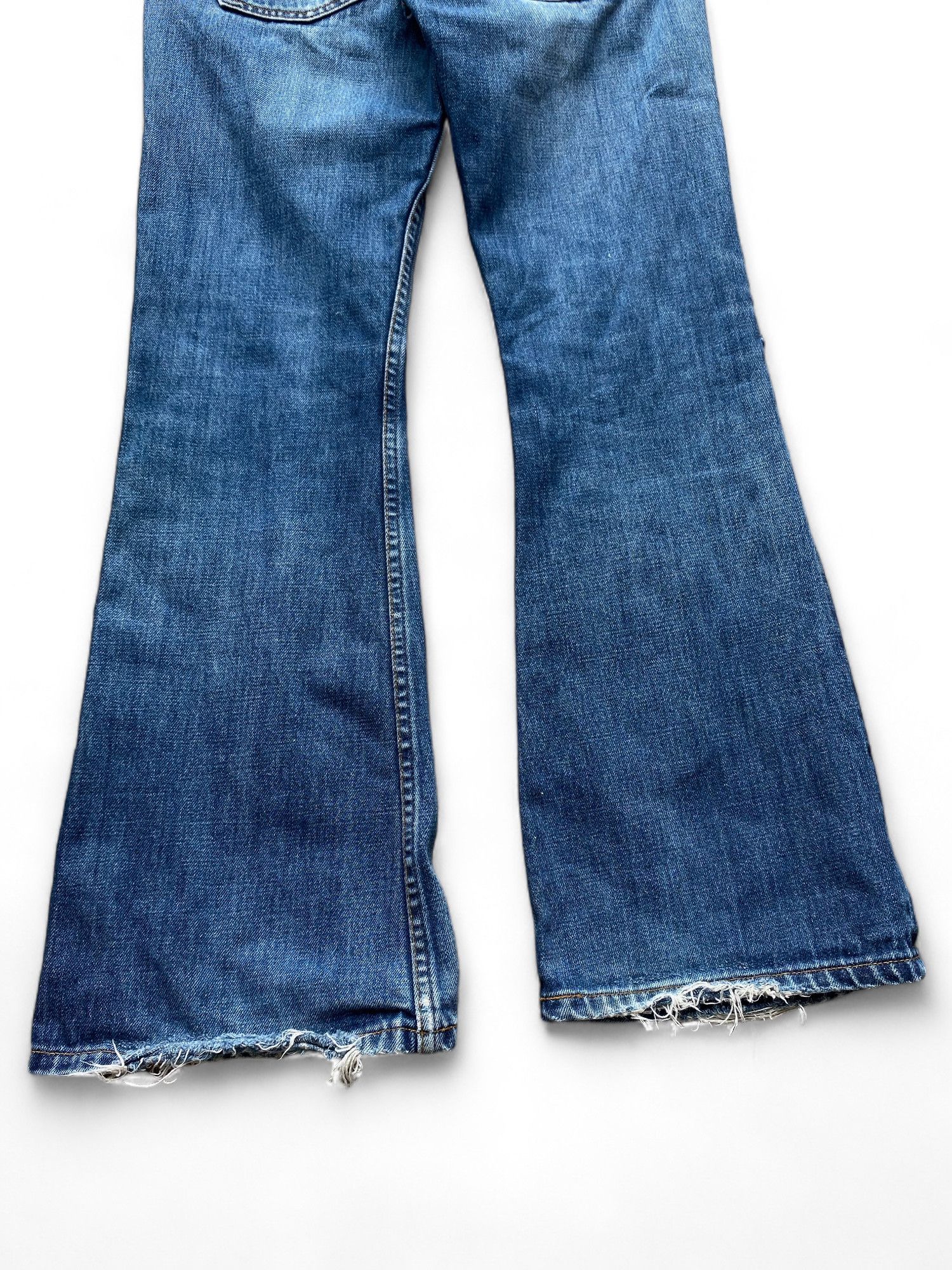Levi's × Vintage Vintage Levi's Boot Cut Distressed Jeans Y2K Size 29" - 6 Thumbnail