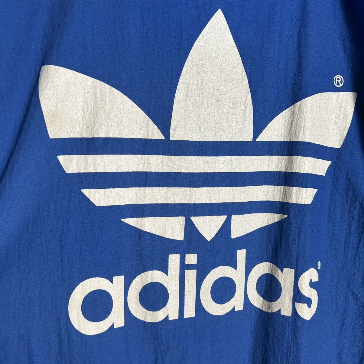 Adidas Vintage 90s Adidas Big Logo Windbreaker Jacket Size US XL / EU 56 / 4 - 4 Thumbnail