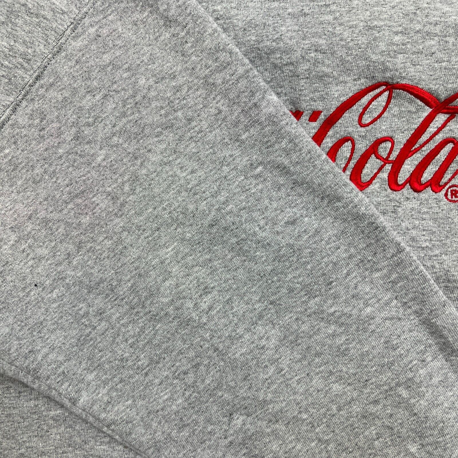Coca Cola × Vintage Vintage Coca Cola Sweatshirt Large Spell Out Crew Pullover Size US L / EU 52-54 / 3 - 5 Thumbnail