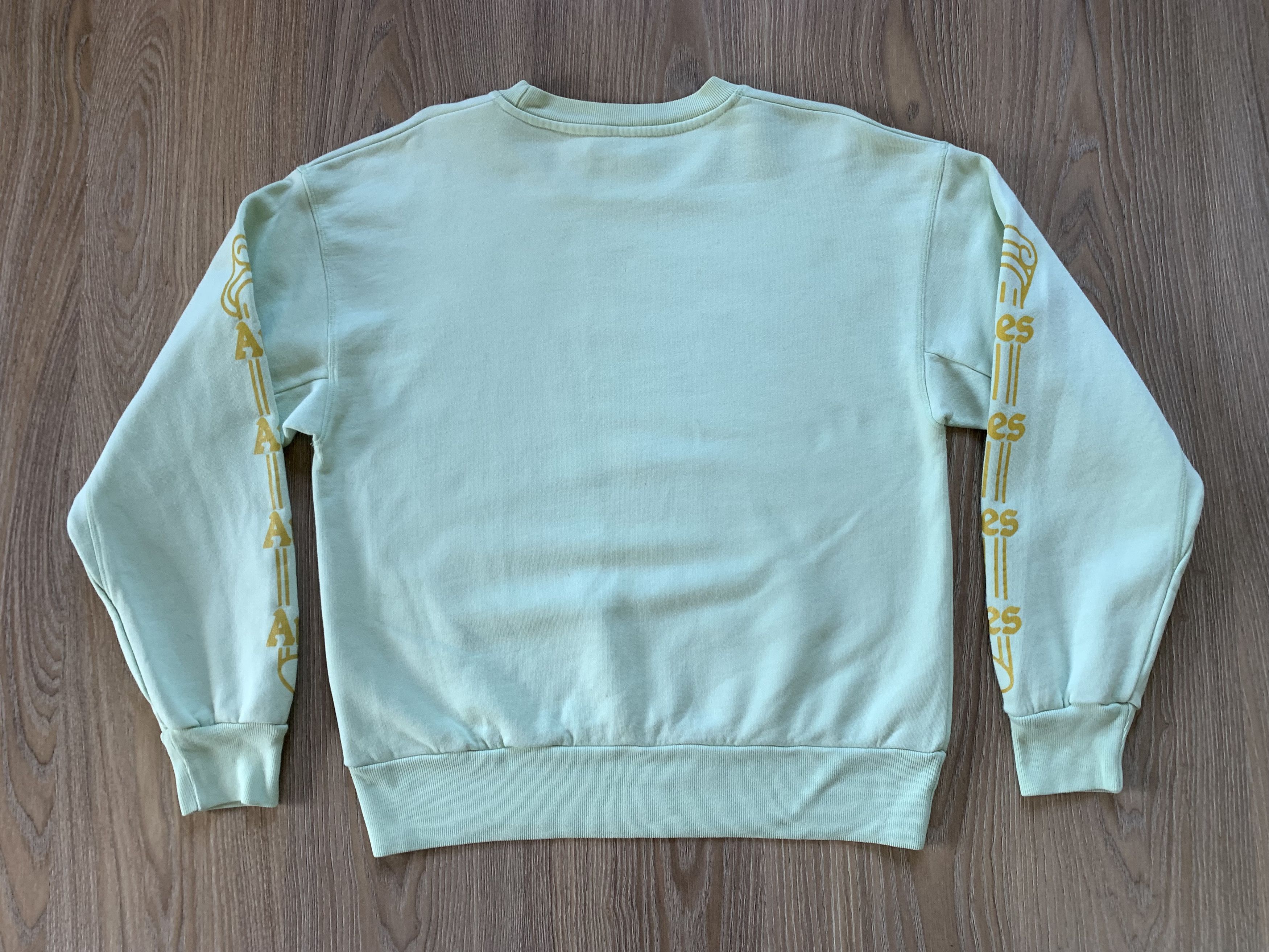 Aries Aries White Temple Logo Crewneck Sweatshirt Size S / US 4 / IT 40 - 3 Thumbnail