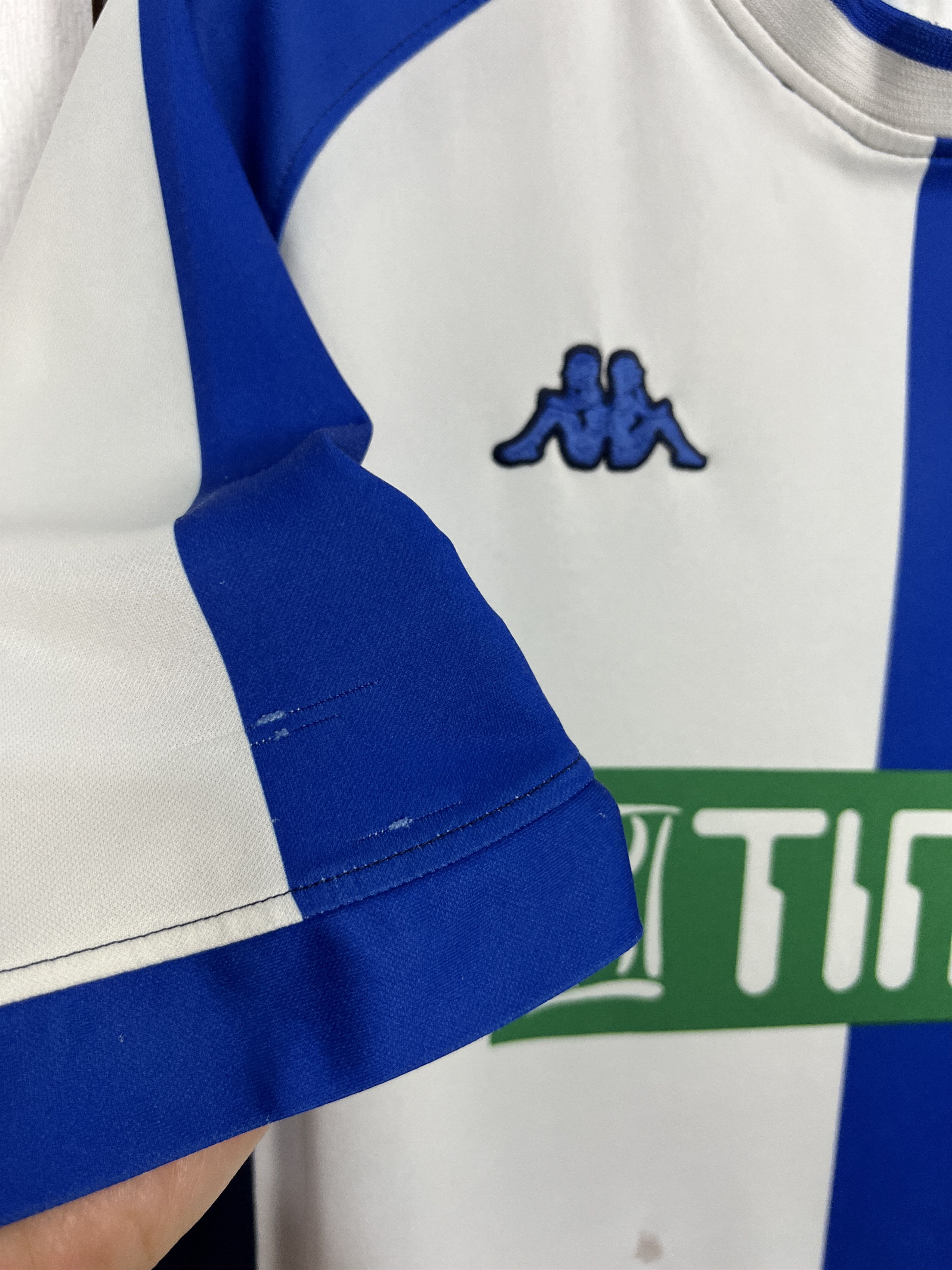 Kappa Blackburn Rovers Home football shirt Soccer Jersey Trikot Size US L / EU 52-54 / 3 - 5 Thumbnail