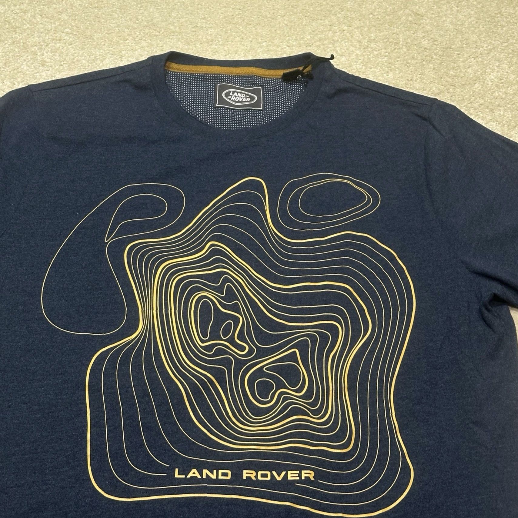 Vintage Land Rover Shirt Mens Medium Blue Size US M / EU 48-50 / 2 - 3 Thumbnail