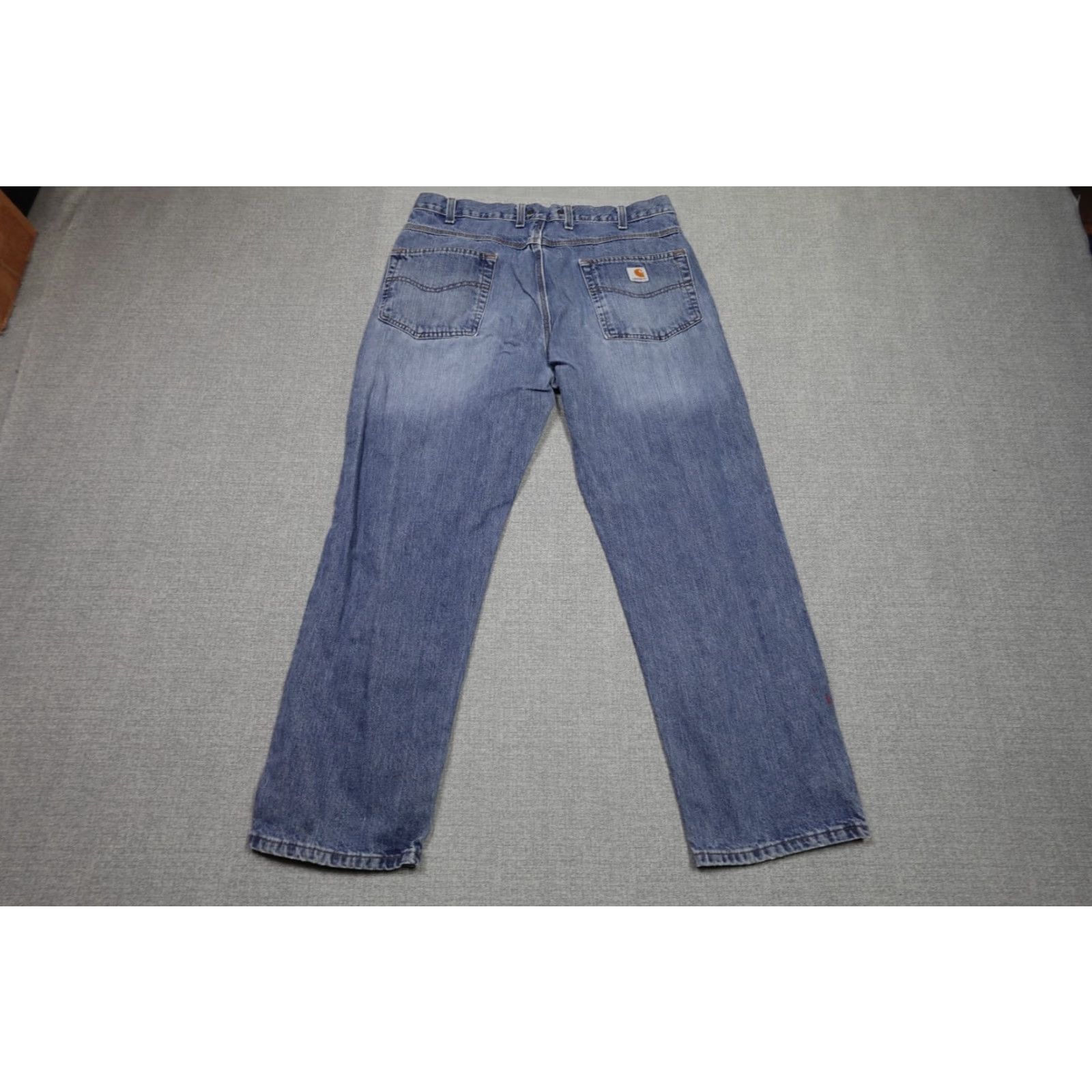 Carhartt Vintage Carhartt Jeans Mens 38x30 Blue Relaxed Light Wash 5-Pocket Denim B213 LVN Jeans Mens Blue Carhartt 90s Modern Size US 38 / EU 54 - 4 Thumbnail